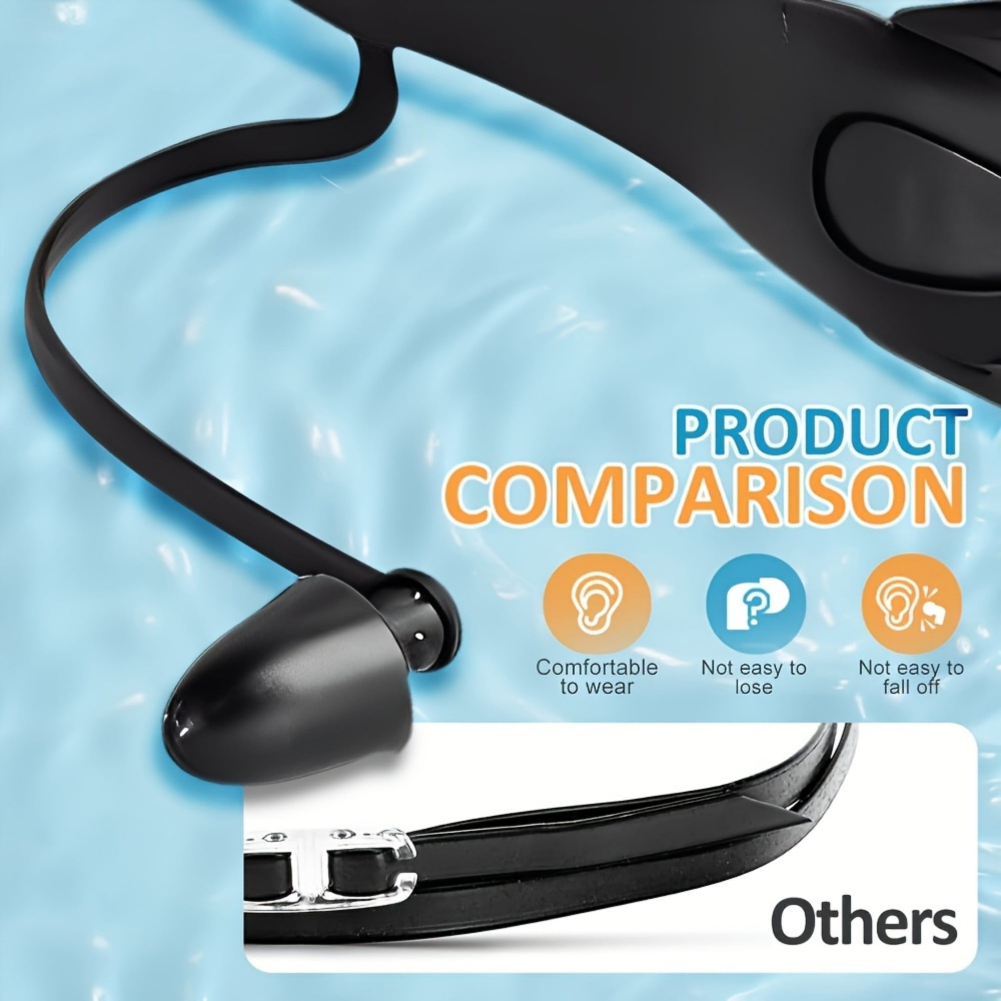 Mapskey Swim Goggles with Anti-Fog Wide Angle Lenses, Leak-Proof Comfort Fit for Adults (Black, One Size) 2rqlq