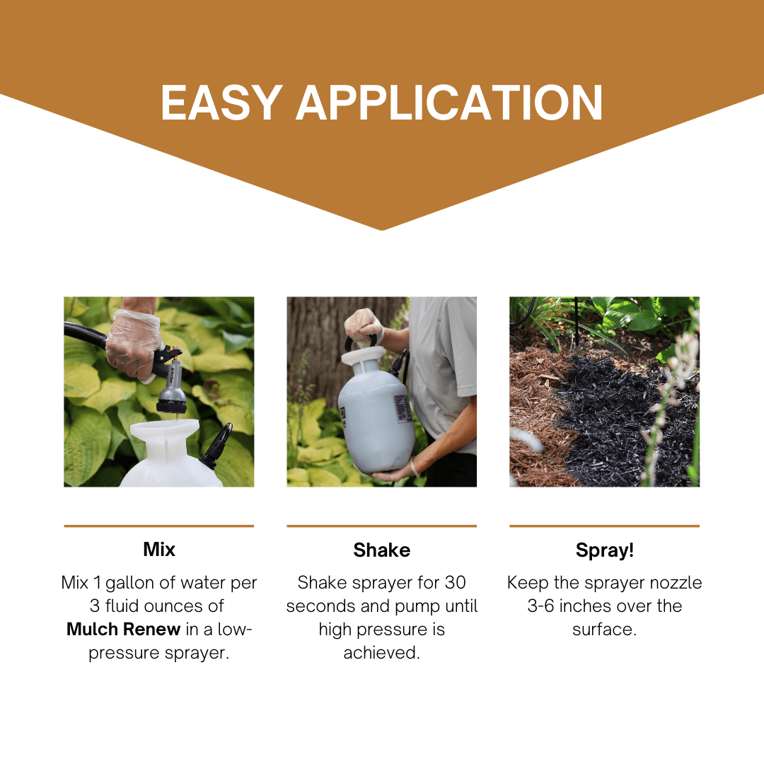 NorthRock Mulch Renew Gold Colorant for Shredded Bark and Acacia Wood (Gold, 12 oz) tjnuv