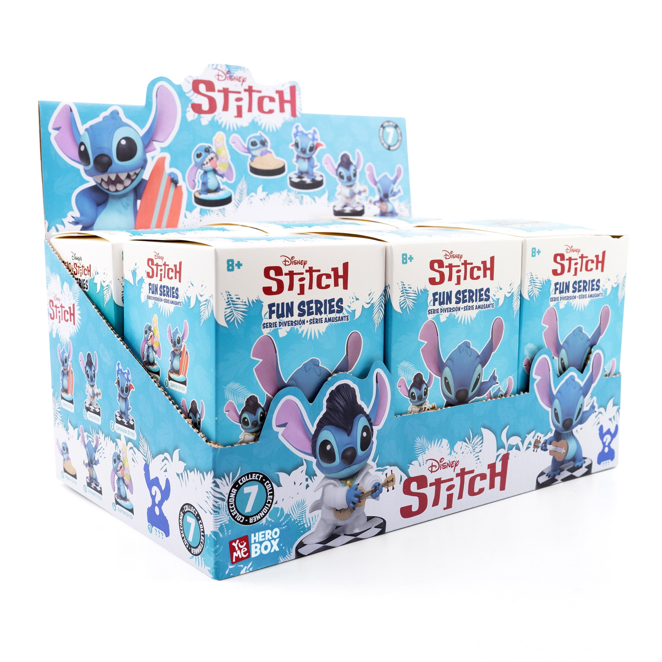 YuMe Disney Lilo & Stitch Fun Series Mini Figurine Set (6 Pack) l1psn