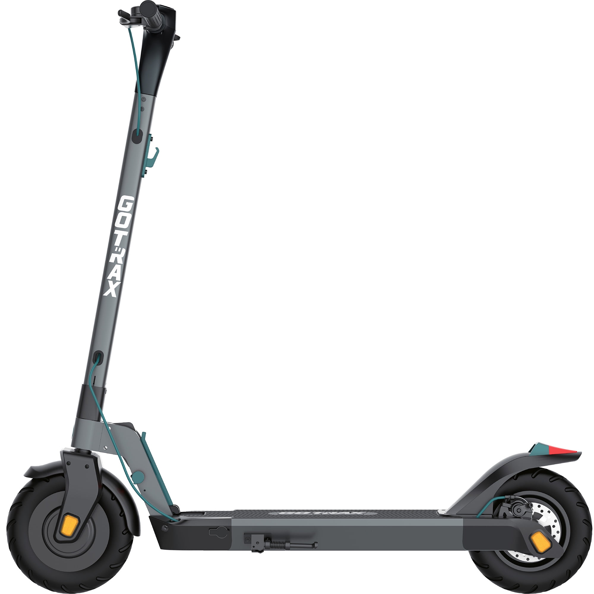 GOTRAX G3 Plus Electric Scooter for Adults, 300W Motor, 18 Mile Range, Foldable Design (Gray, 10 in Tires) 2jd9z