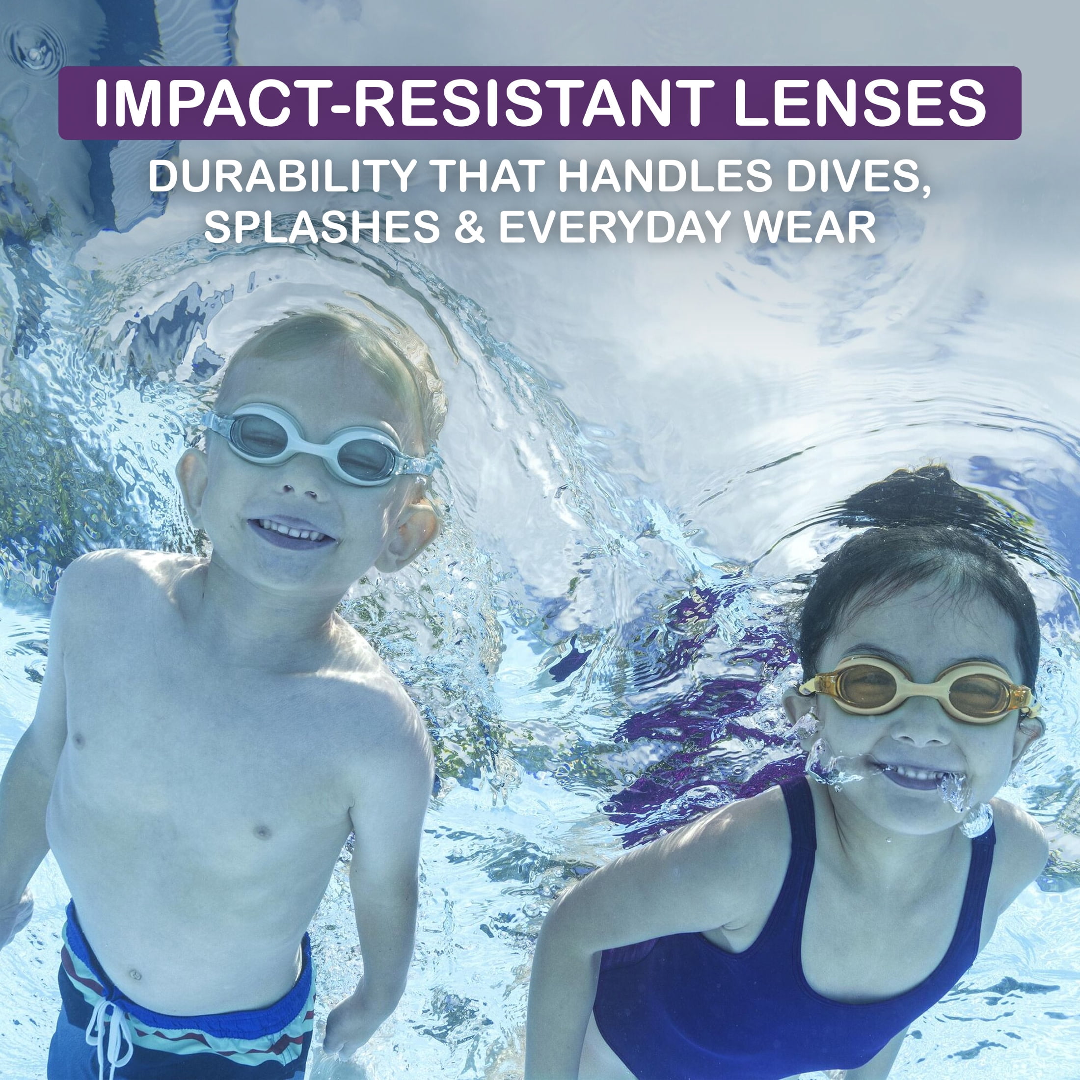 Puddle Jumper Child Swim Goggles, Anti-Fog UV Protection, Comfort-Fit Silicone Strap (Green, 1 Pair) 6w42b