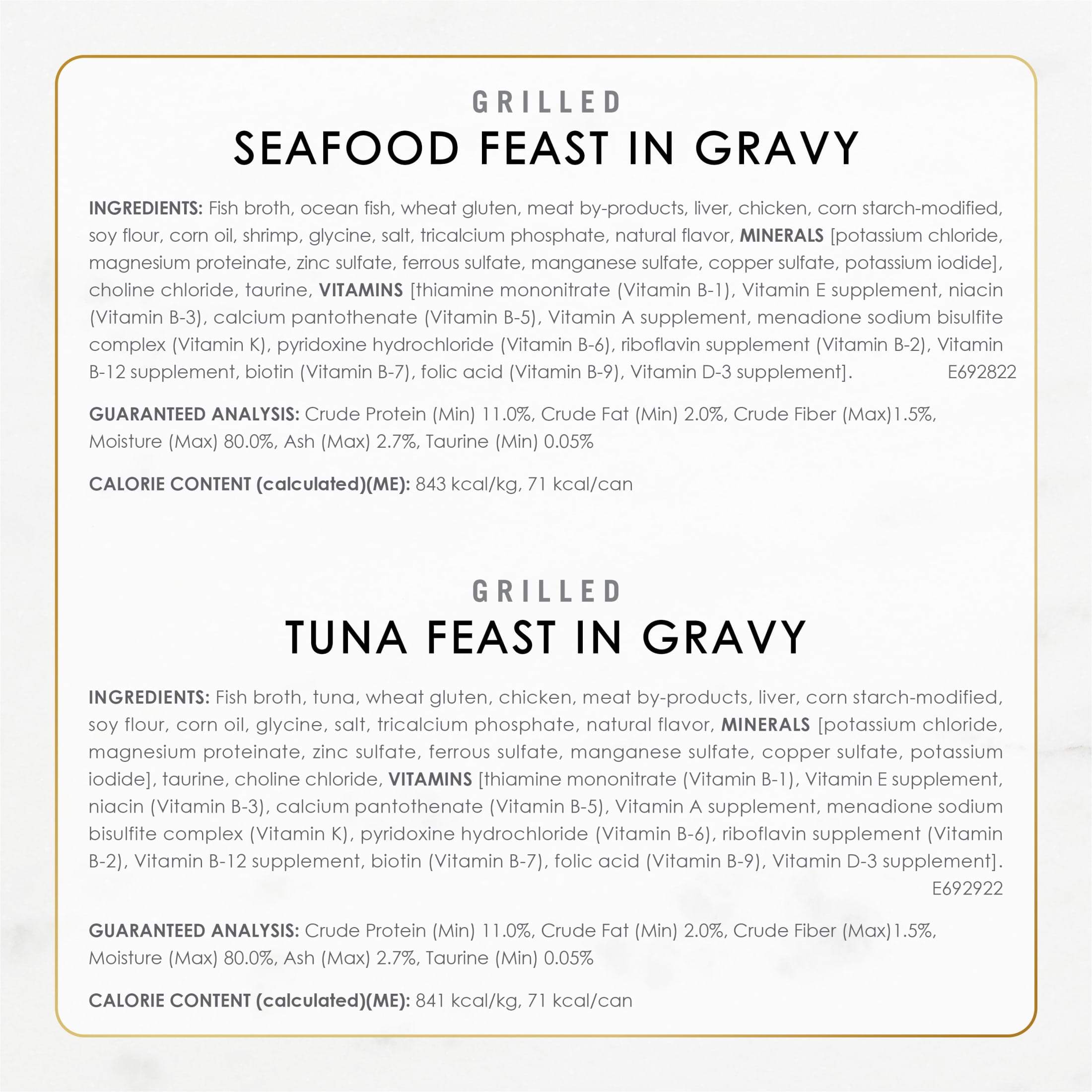 Fancy Feast Grilled Seafood Collection Wet Cat Food (24 Pack, 3 oz) jwj2g