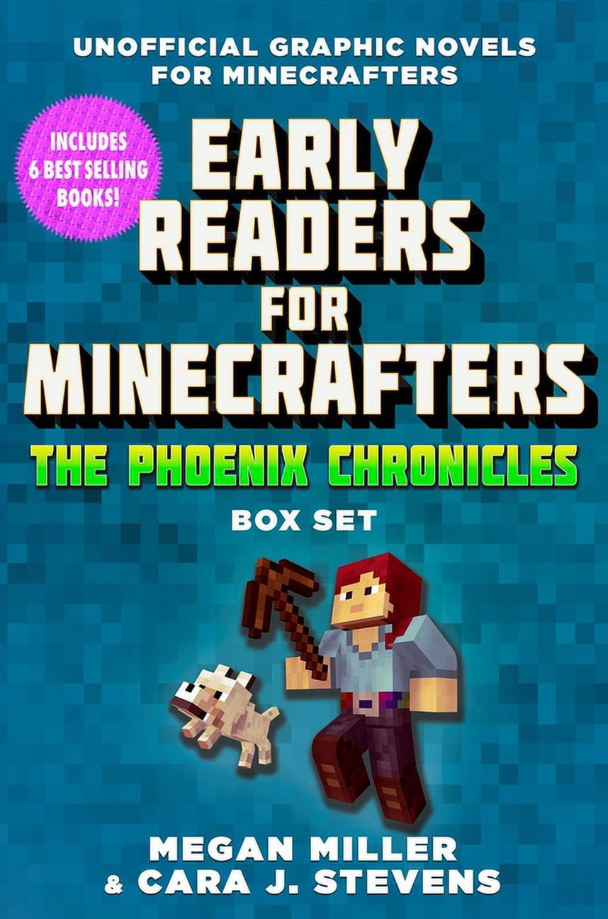 Megan Miller Early Readers for Minecrafters The Phoenix Chronicles Box Set (Paperback, 192 Pages) sb6gb
