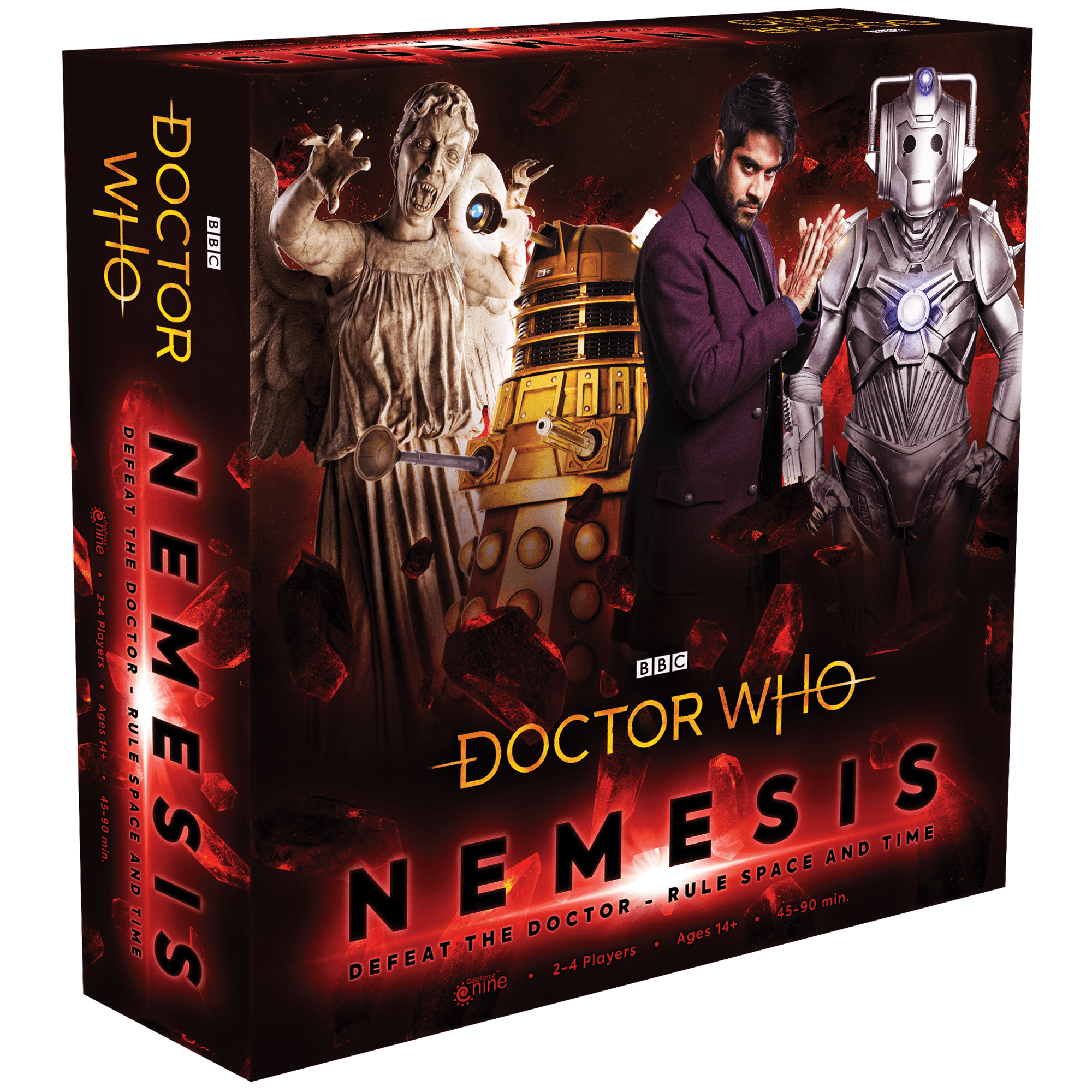 Gale Force Nine Doctor Who Nemesis Board Game (2-4 Players, Strategy Tabletop Game) v947w