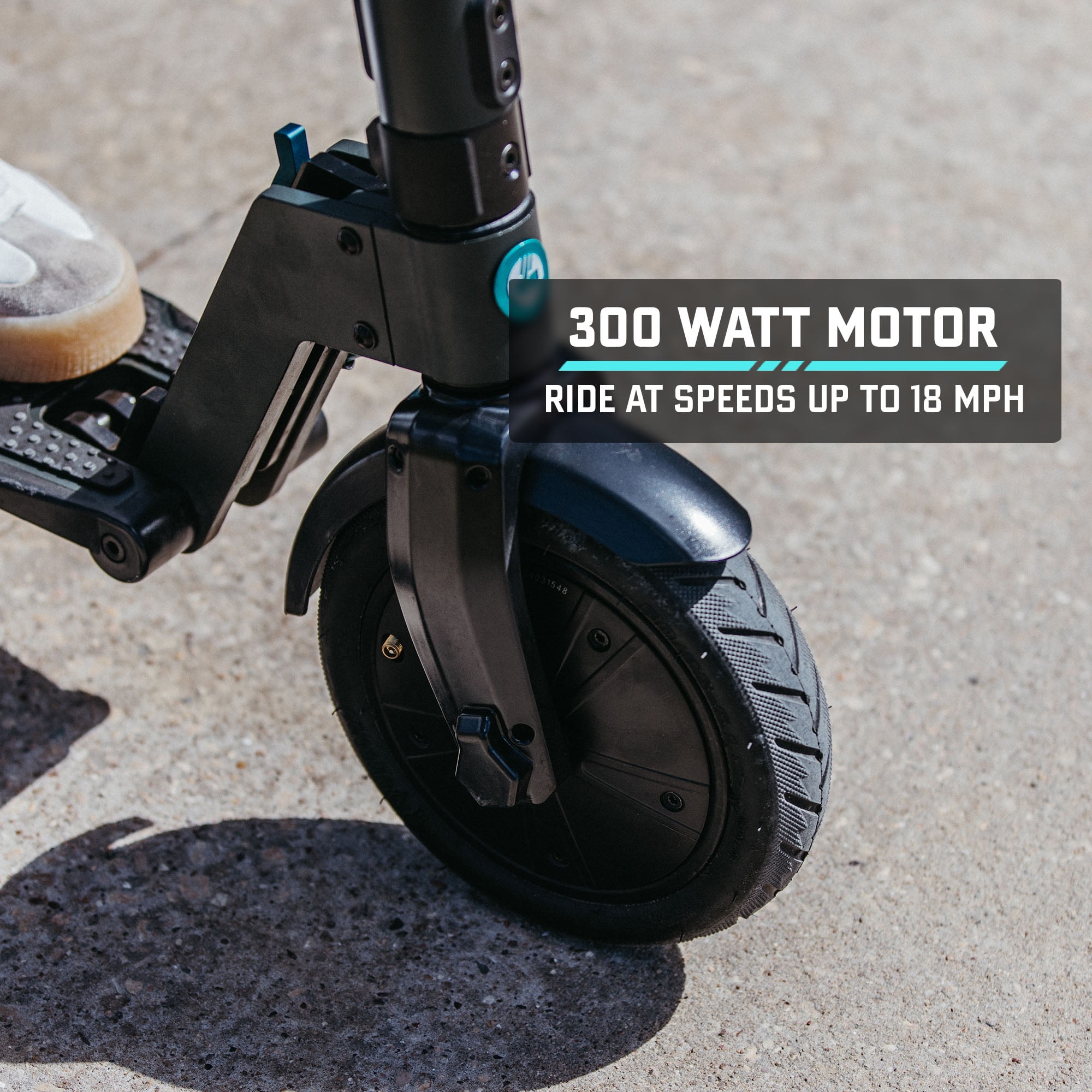 GOTRAX G3 Plus Electric Scooter for Adults, 300W Motor, 18 Mile Range, Foldable Design (Gray, 10 in Tires) 2jd9z