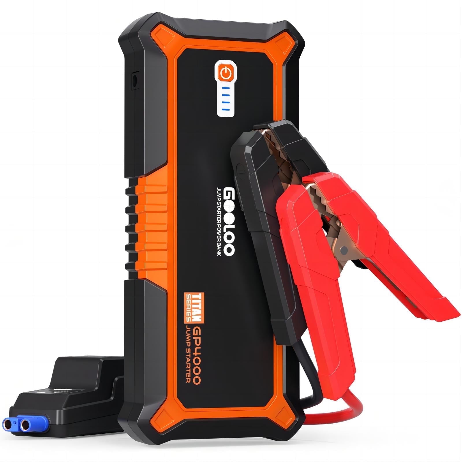 Gooloo GP4000 Portable Car Jump Starter (4000A Peak, 12V Battery Booster for Gas and 10.0L Diesel Engines) a7km3