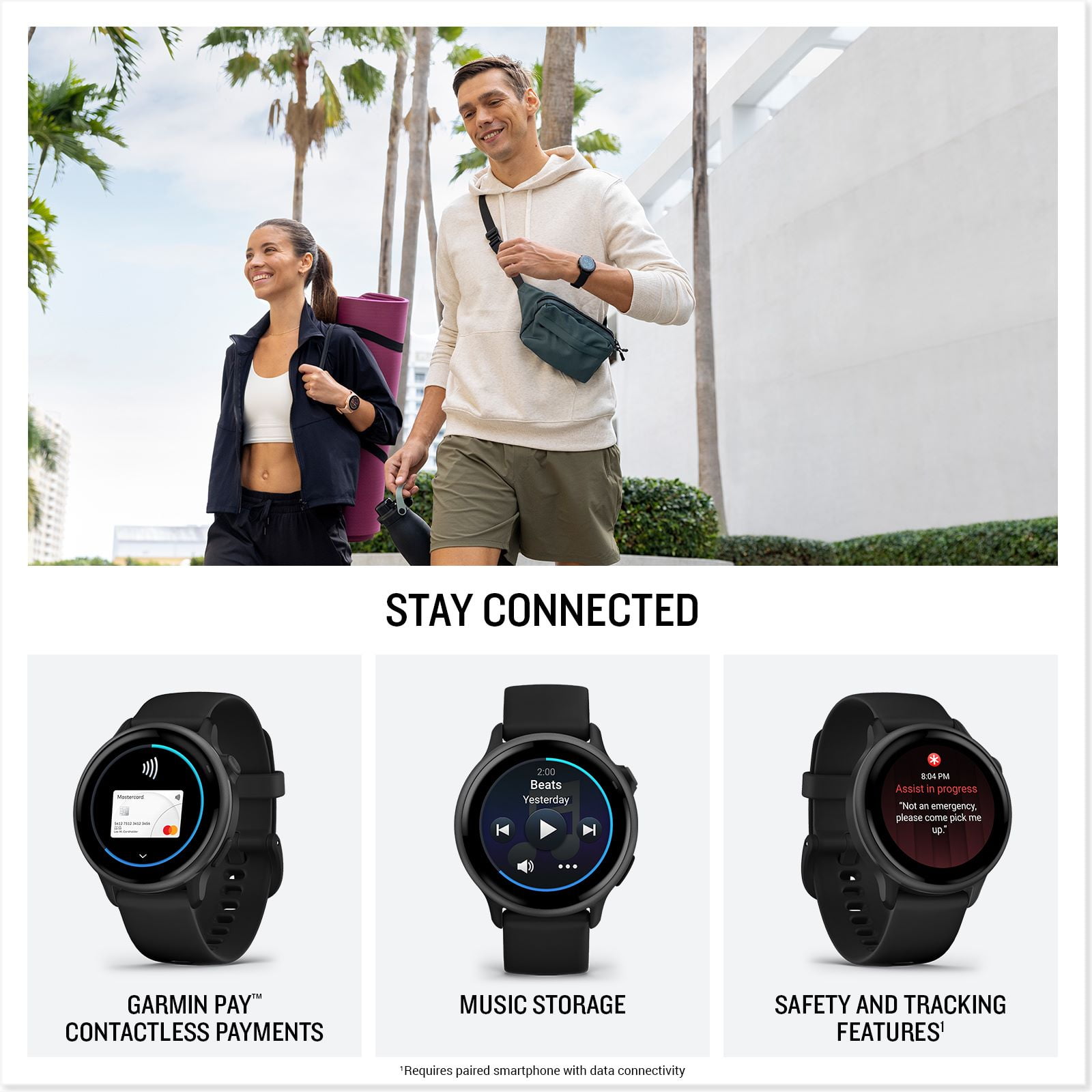 Garmin vívoactive 6 Health and Fitness GPS Smartwatch (Black, One Size) 6hvuh
