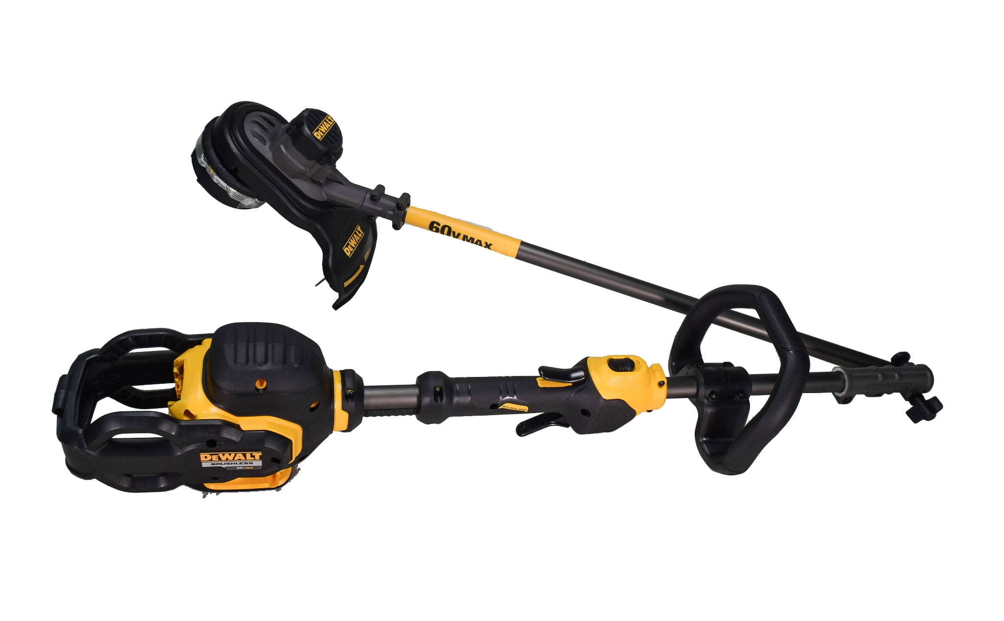 DEWALT FLEXVOLT 60V MAX Cordless String Trimmer Kit (Yellow/Black, 15 in) kp9lq
