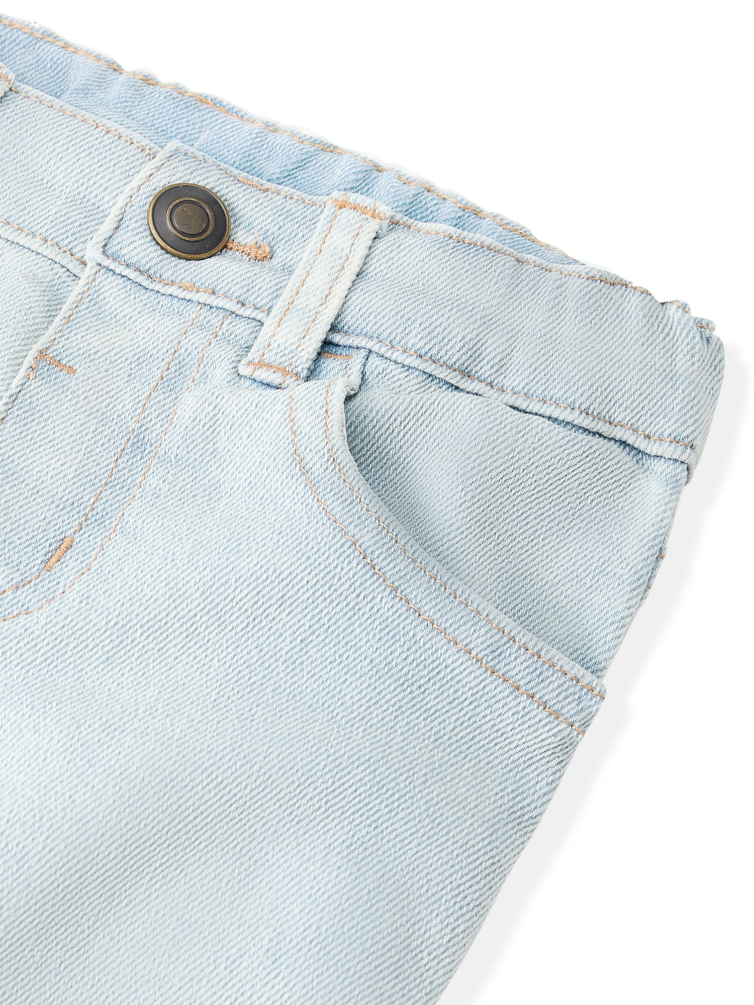 Garanimals Straight-Leg Denim Jeans for Newborns, Babies, and Toddlers (Grey, 0-6T) dwnkp