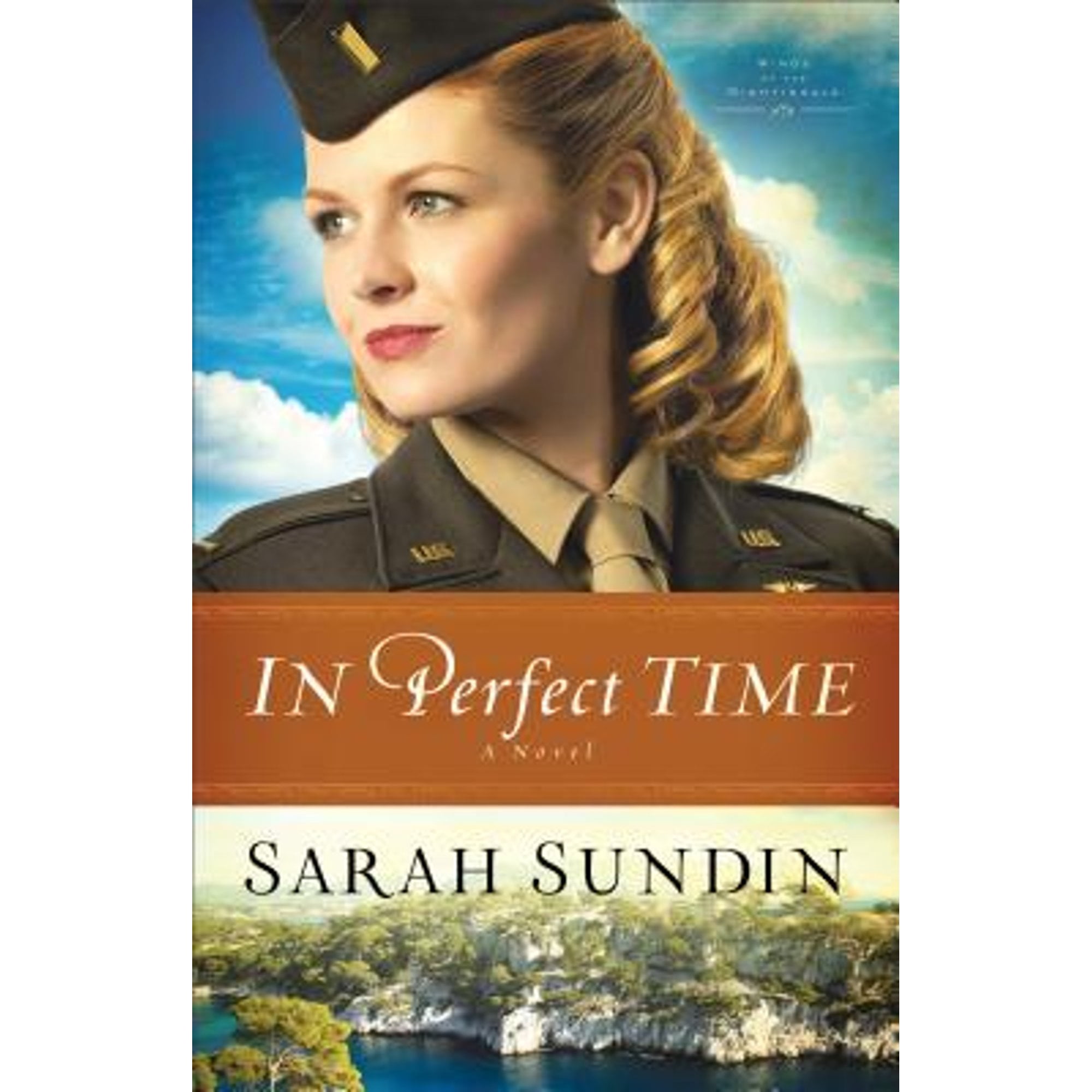 Sarah Sundin In Perfect Time Historical Romance Novel (Hardcover, 400 pages) qls55