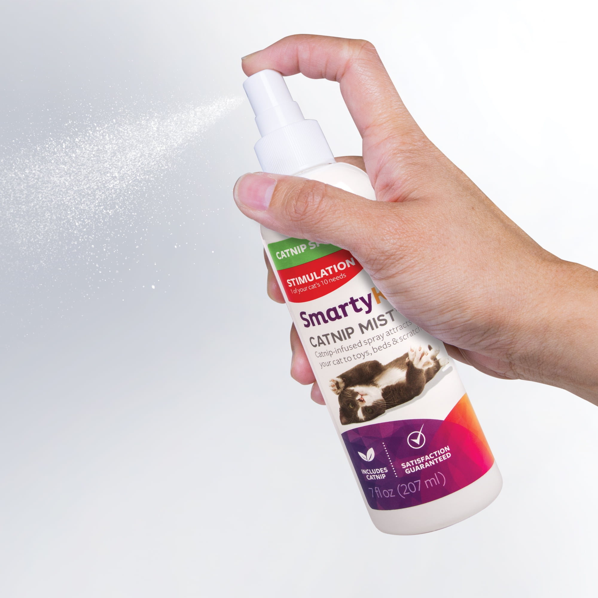 SmartyKat Catnip Mist Pure & Potent Liquid Spray for Cats (7 oz) liy51
