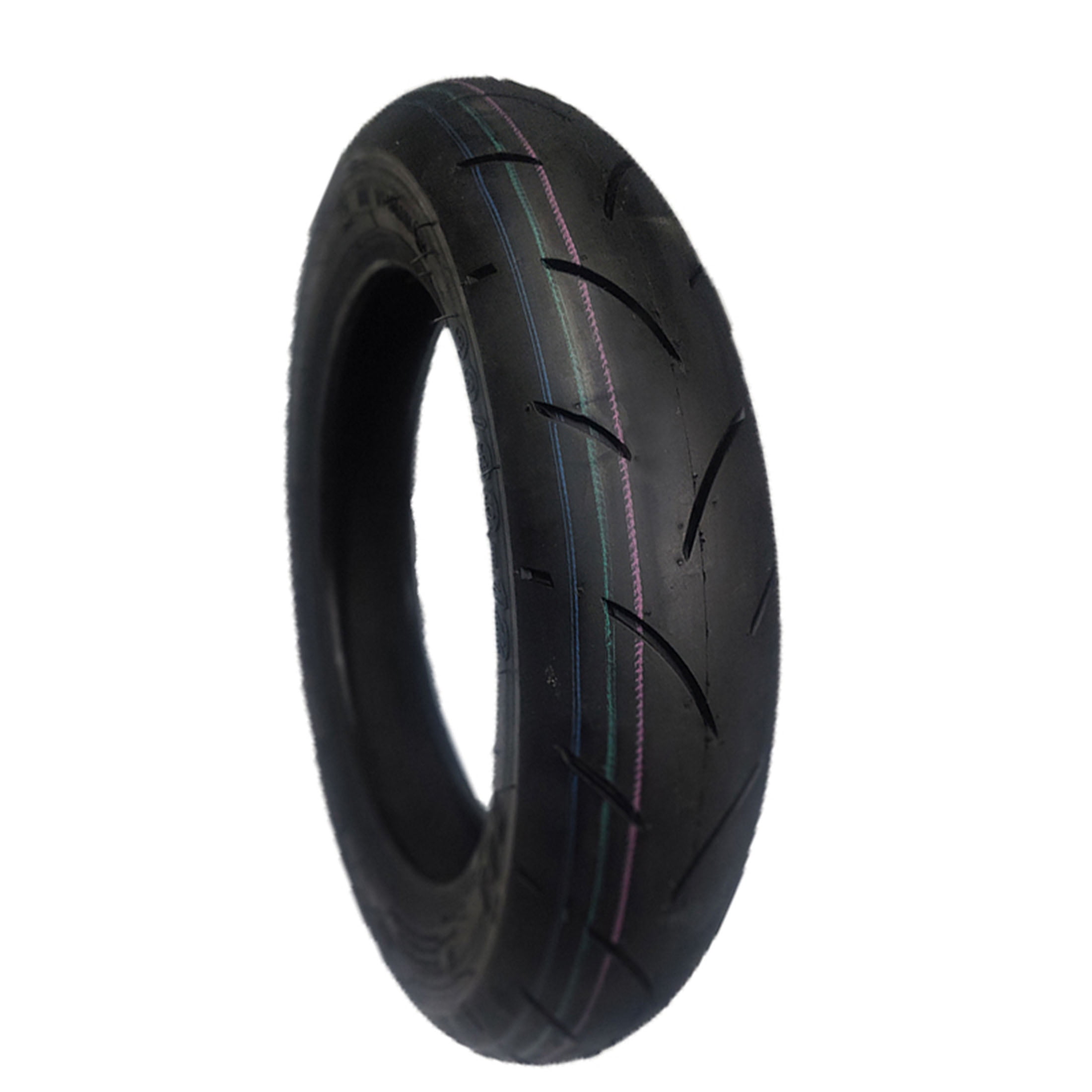 Generic 90/90-12 Street Vacuum Tire, Tubeless Replacement for Scooters and Mopeds (12 in) tzefr