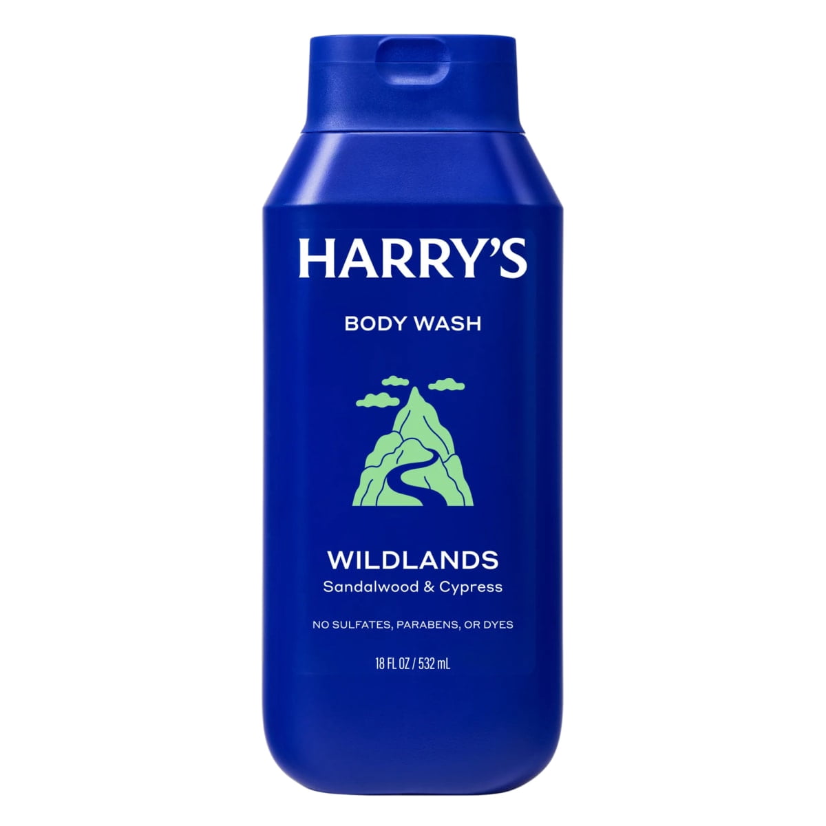 Harry's Men's Cleansing Body Wash, Wildlands Scent, Moisturizing Formula (18 fl oz) srnbi