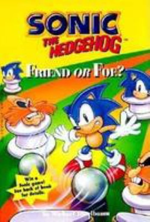 Michael Teitelbaum Sonic the Hedgehog: Friend or Foe (Pre-Owned Paperback) lgggv