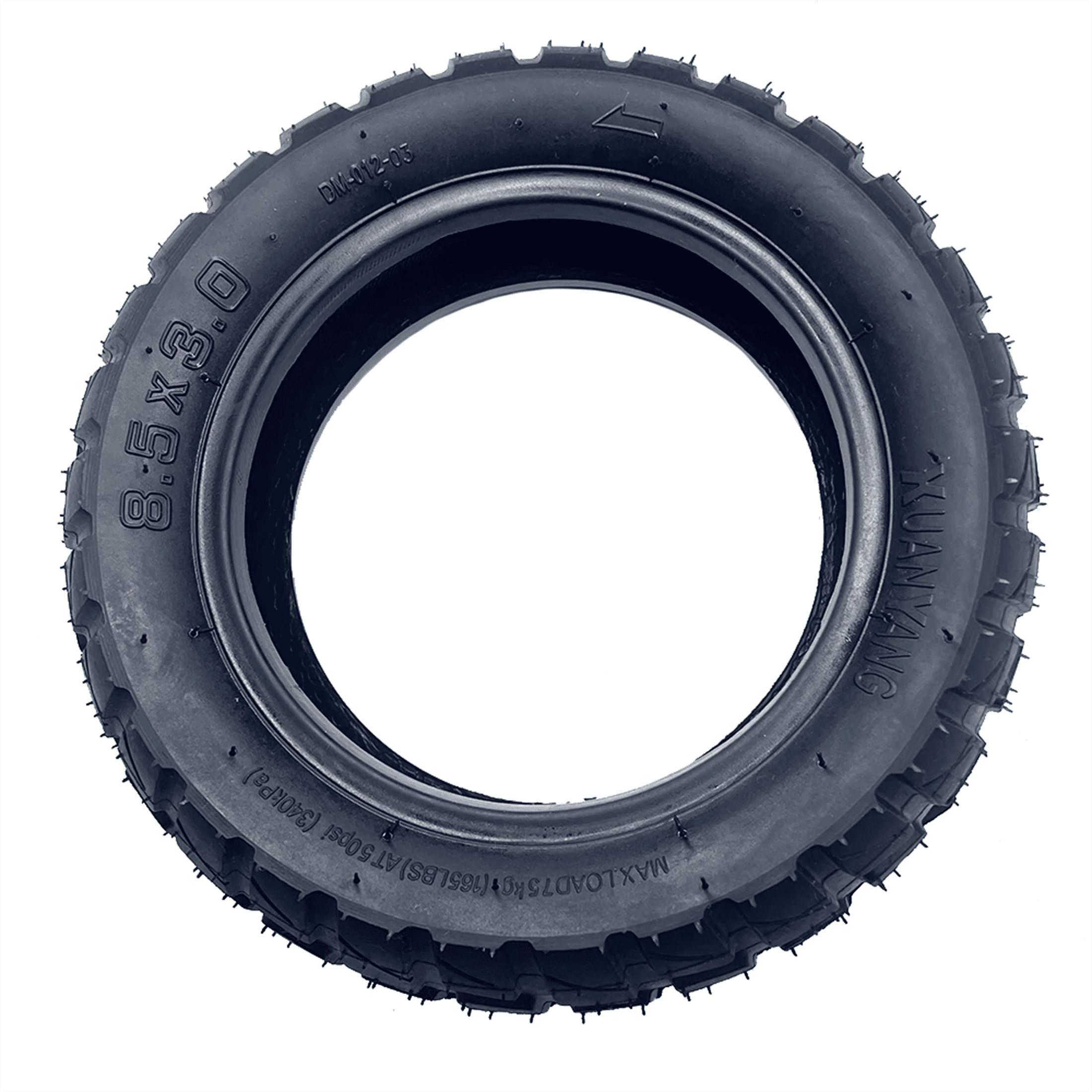 Generic Electric Scooter Off-Road Tire and Inner Set (8.5 in x 3.0 in) 030yv