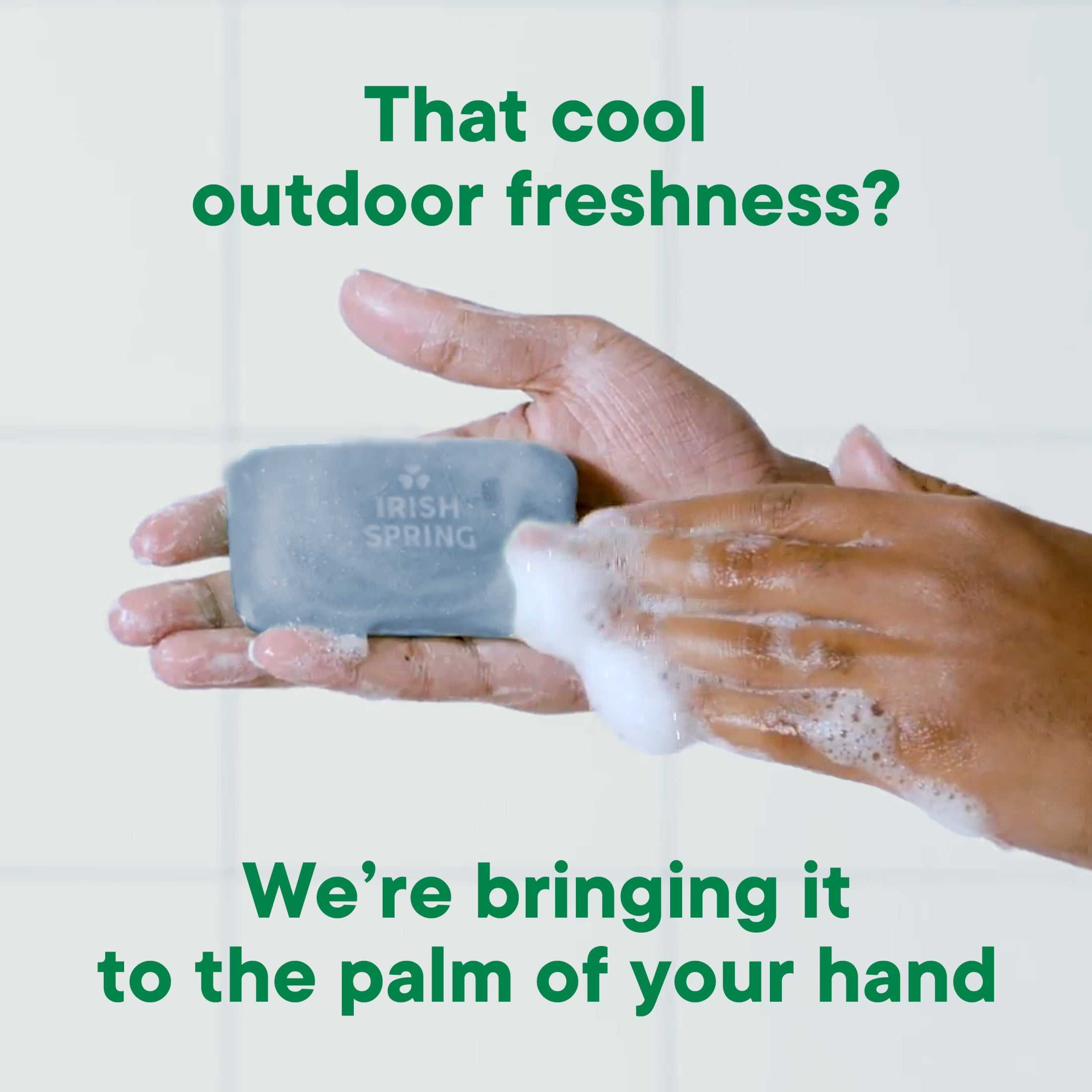 Irish Spring Moisture Blast Deodorant Bar Soap for Men (Fresh Scent, 8 Pack, 3.7 oz Bars) 28wgi