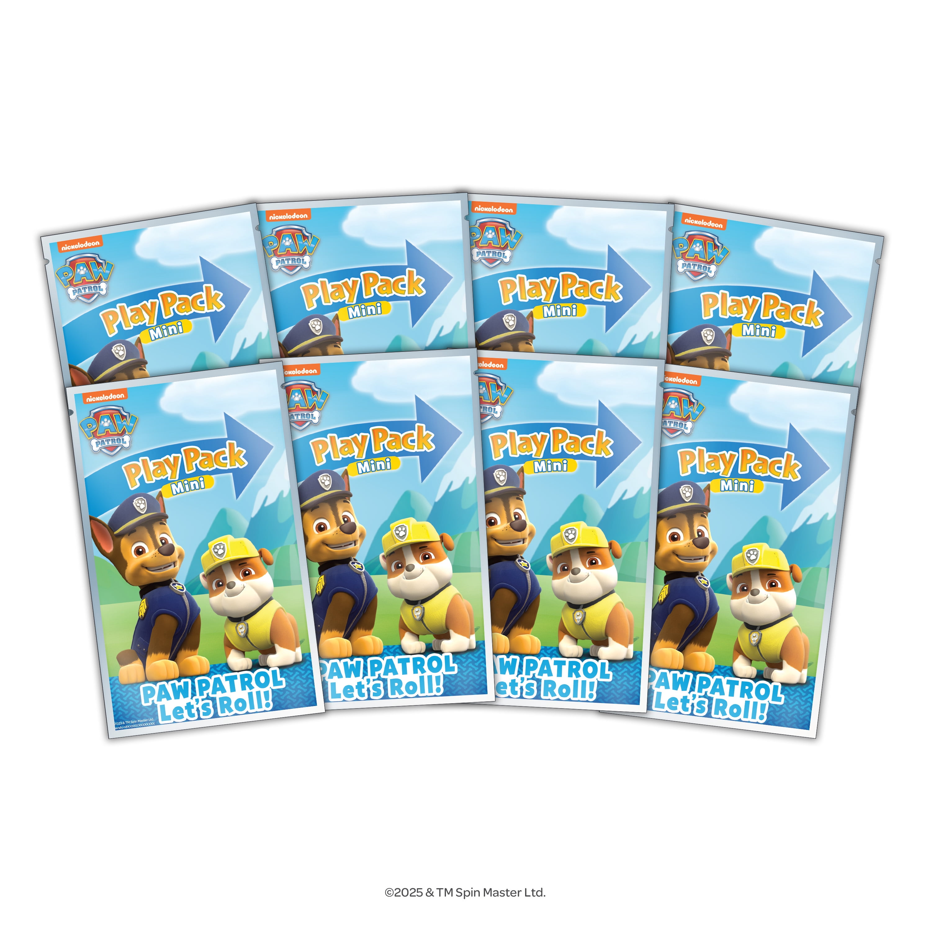 PAW Patrol Mini Coloring Activity Set with Crayons and Stickers (8 Pack, 3.5 in x 5.75 in) slecn