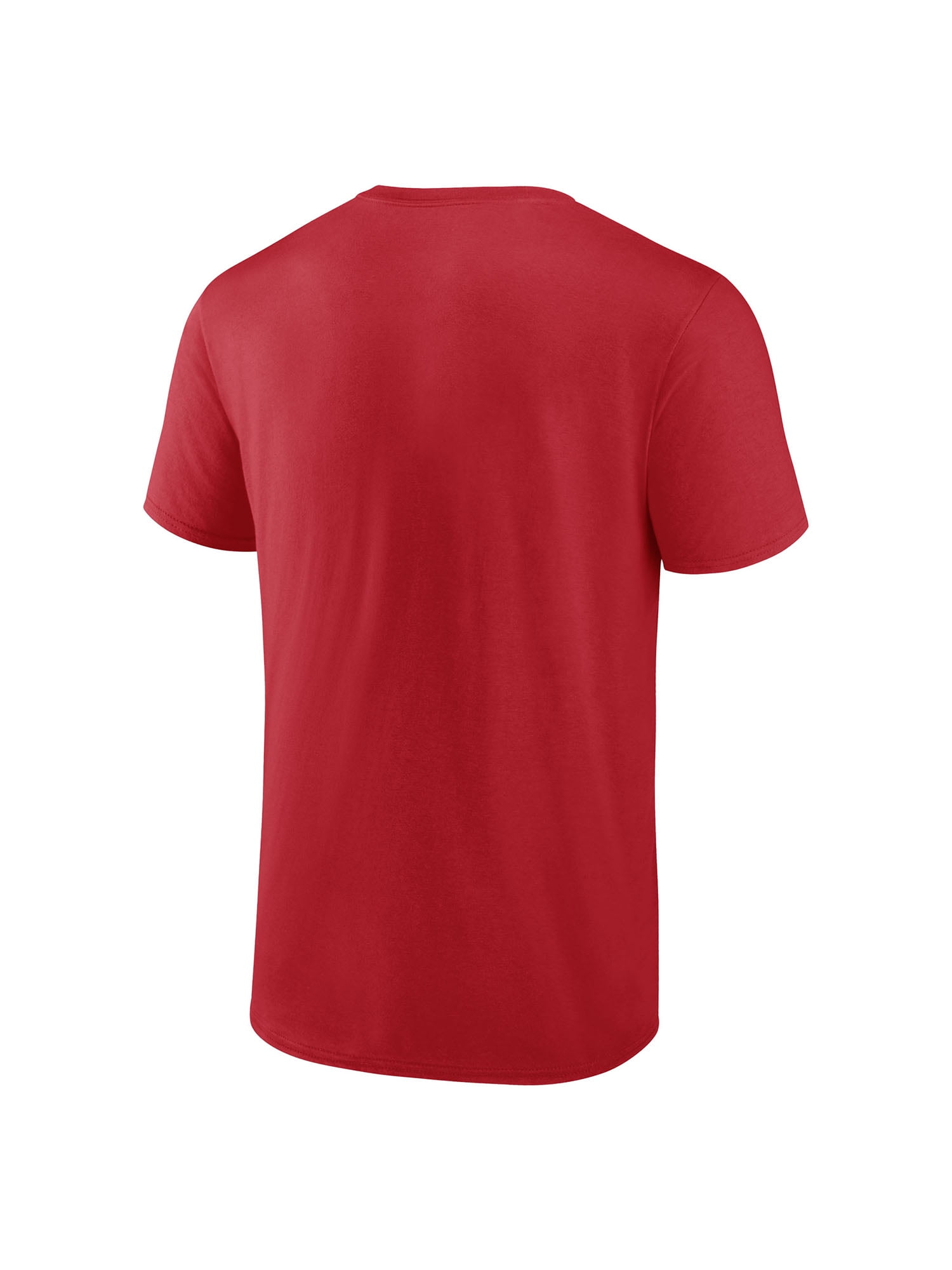 Kansas City Chiefs NFL Men's Cotton Short Sleeve T-Shirt Arch Over Logo (Red, XL) kw48a