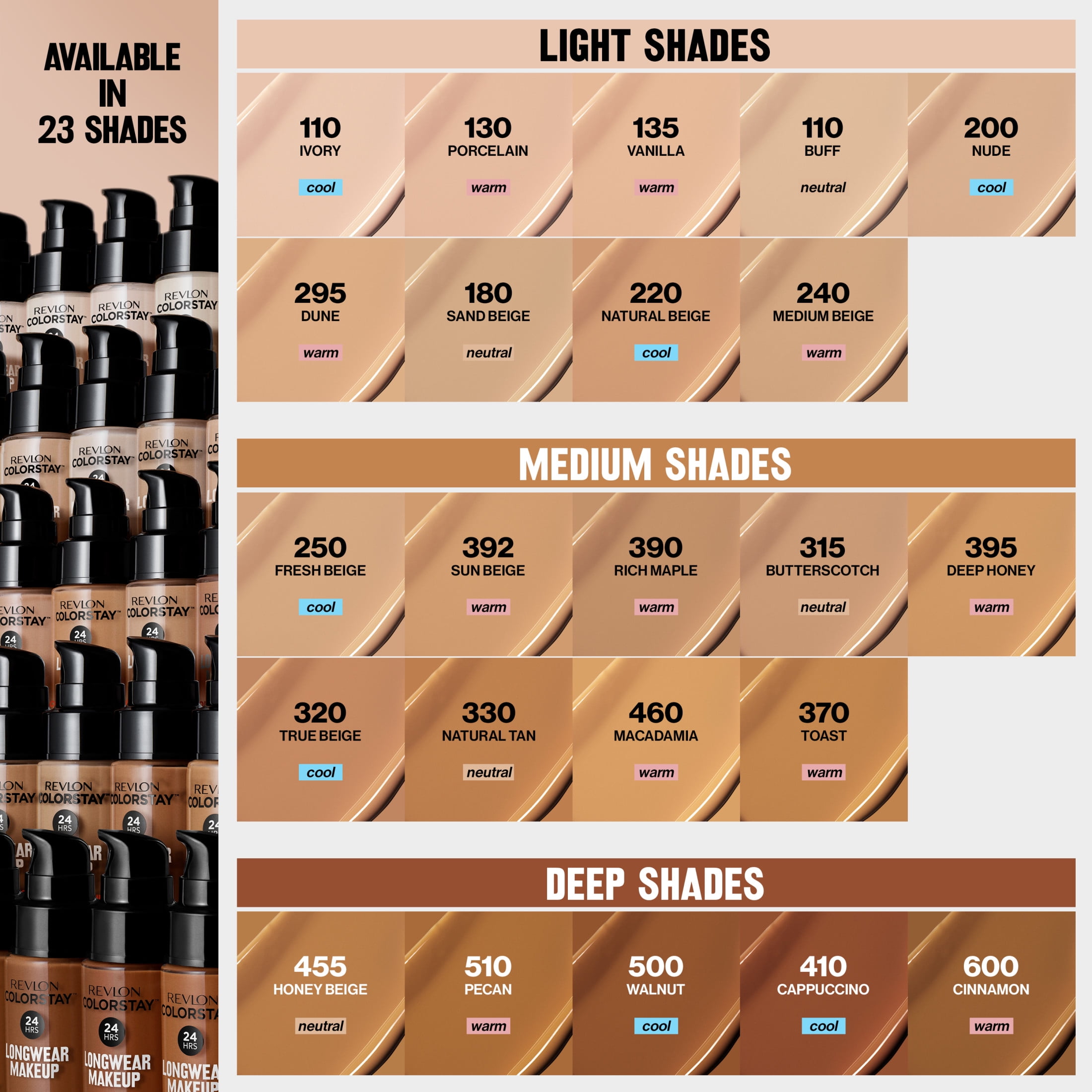 Revlon ColorStay Liquid Foundation Makeup, Normal/Dry Skin, SPF 20 (295 Dune, 1 fl oz) t3ngn