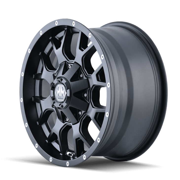 Carbon Express Mayhem Warrior 20x9 Wheel (Matte Black, 6x135/6x139.7 Bolt Pattern) kojh6