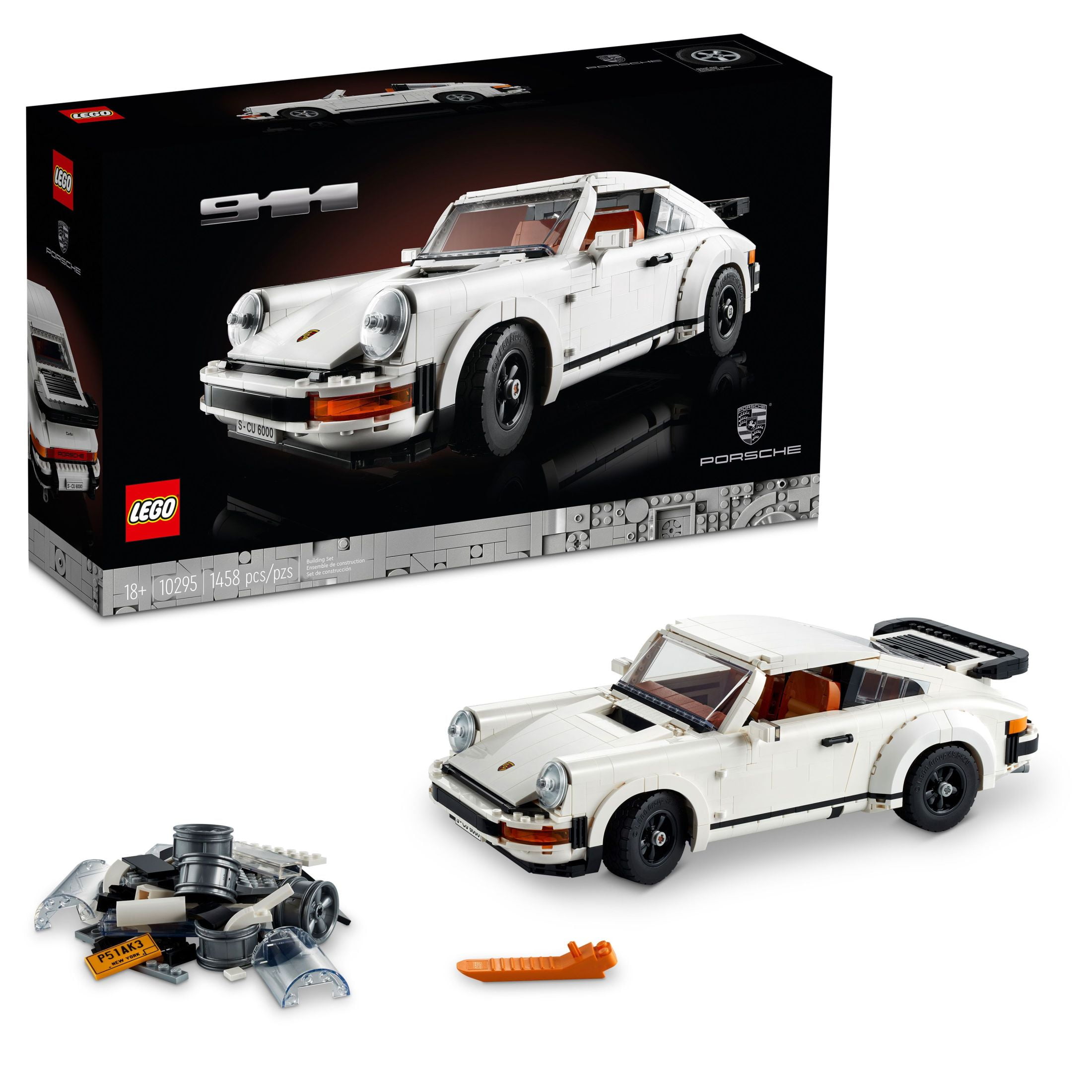 LEGO Icons Porsche 911 10295 Building Kit, 2-in-1 Collectible Turbo and Targa Model Car Set for Adults gswch