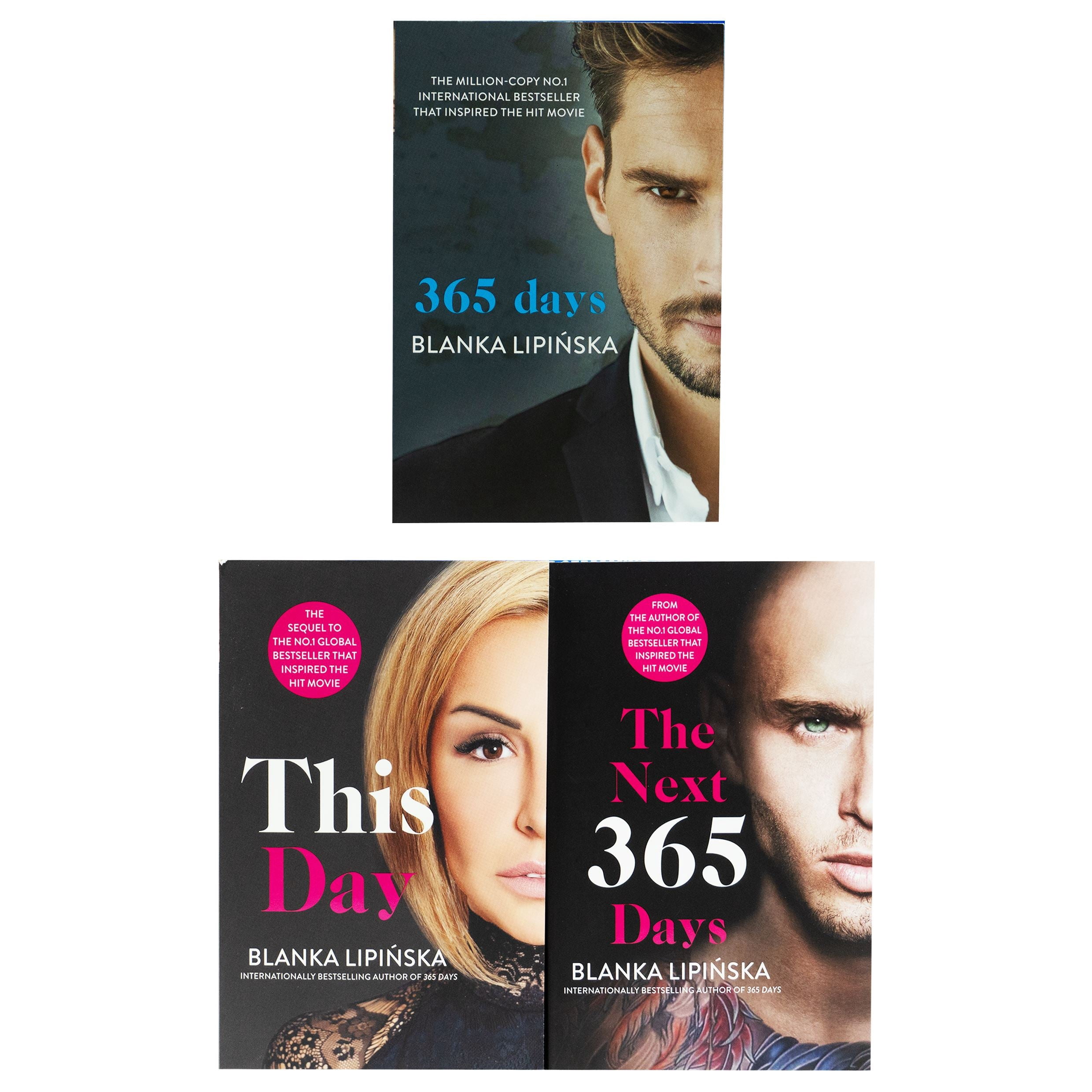 Simon & Schuster 365 Days Series by Blanka Lipinska 3-Book Paperback Set (3 Books) xw5ov
