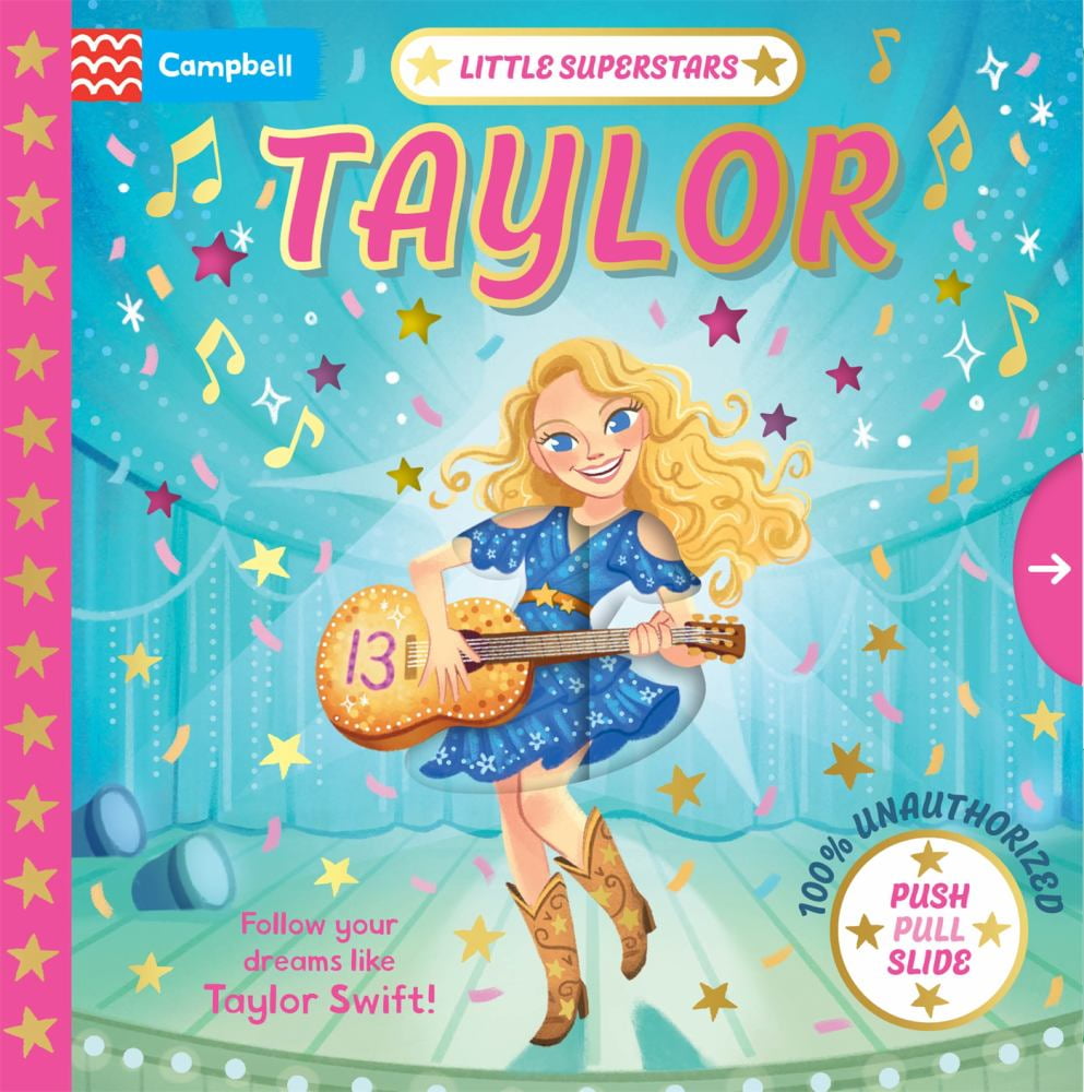 Campbell Books Little Superstars Taylor Swift Inspiring Biography Board Book (1 Unit) 1o92b