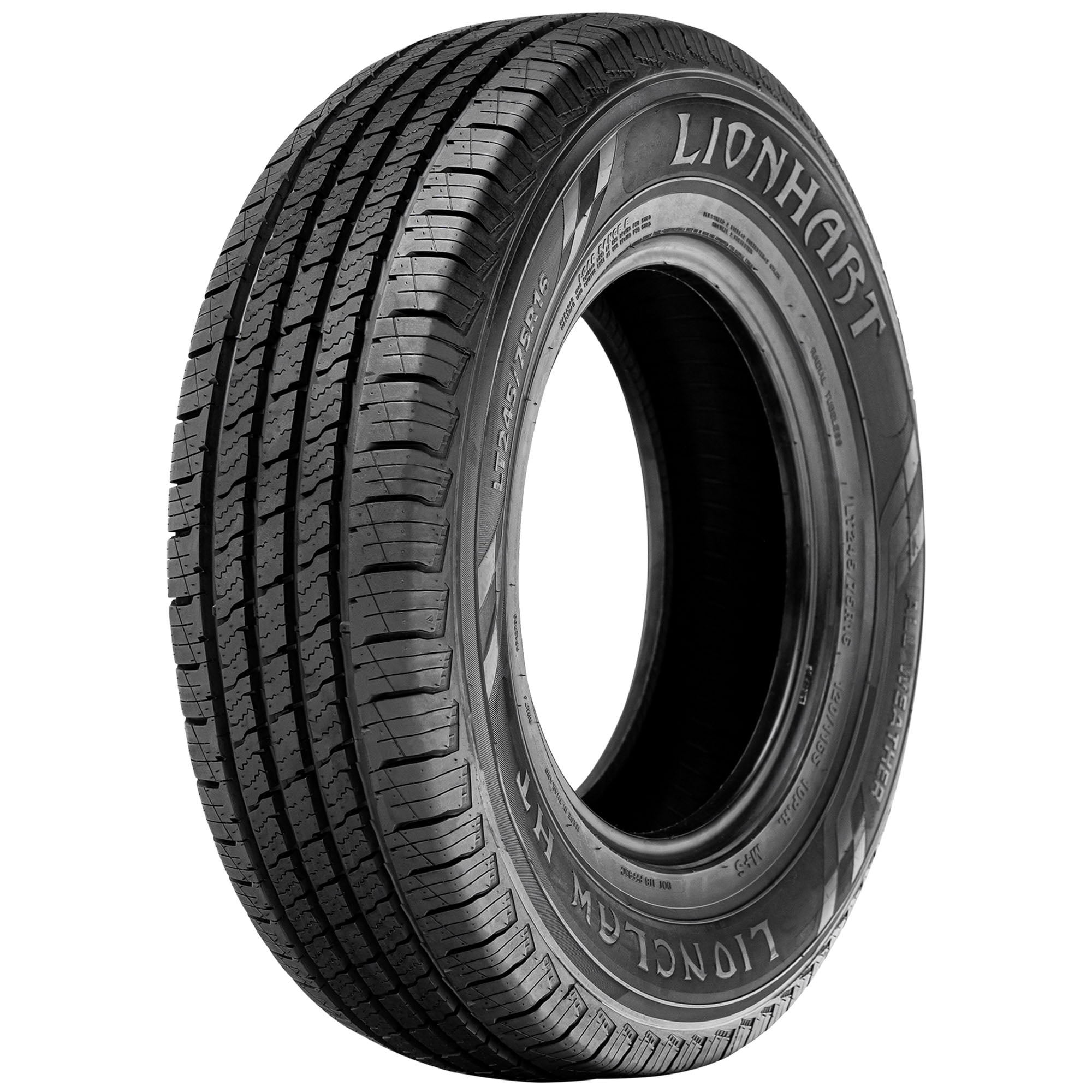 Lionhart Lionclaw HT All Season Light Truck Tire (Black Sidewall, 265/65R17) wqbsm