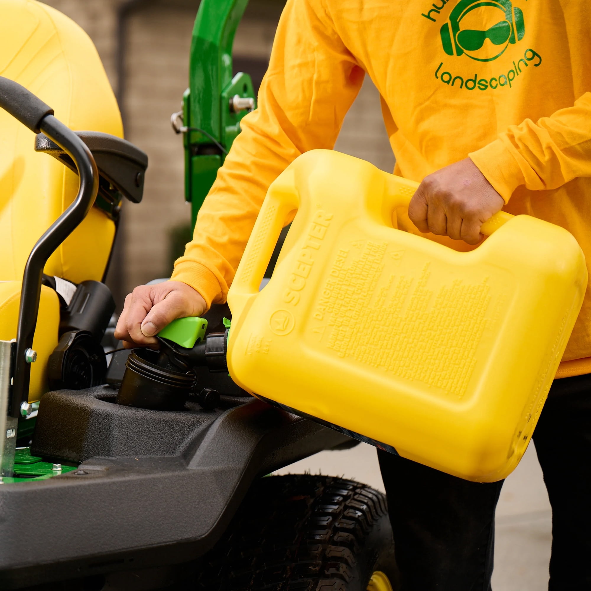 Scepter SmartControl Diesel Fuel Container (Yellow, 5 Gallon) p6hj3