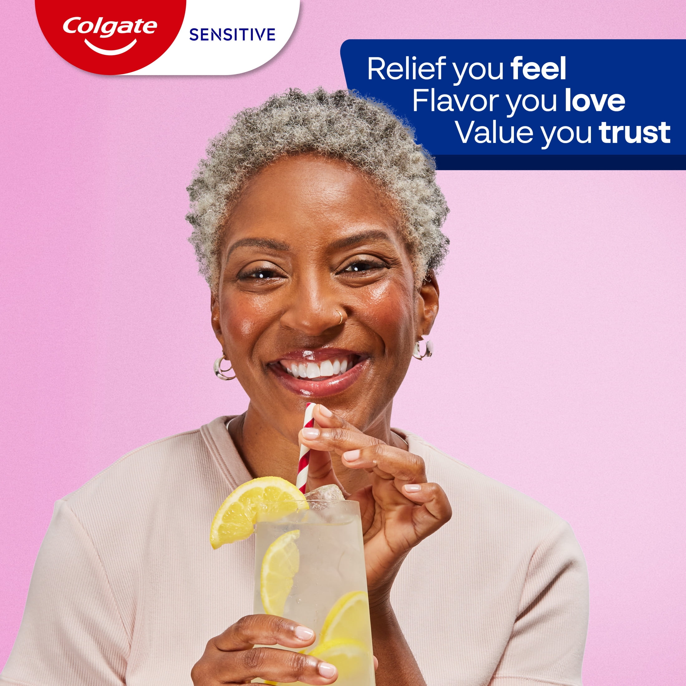 Colgate Sensitive Toothpaste, Complete Protection, Mint Clean (6 oz, Pack of 2) l9x8m