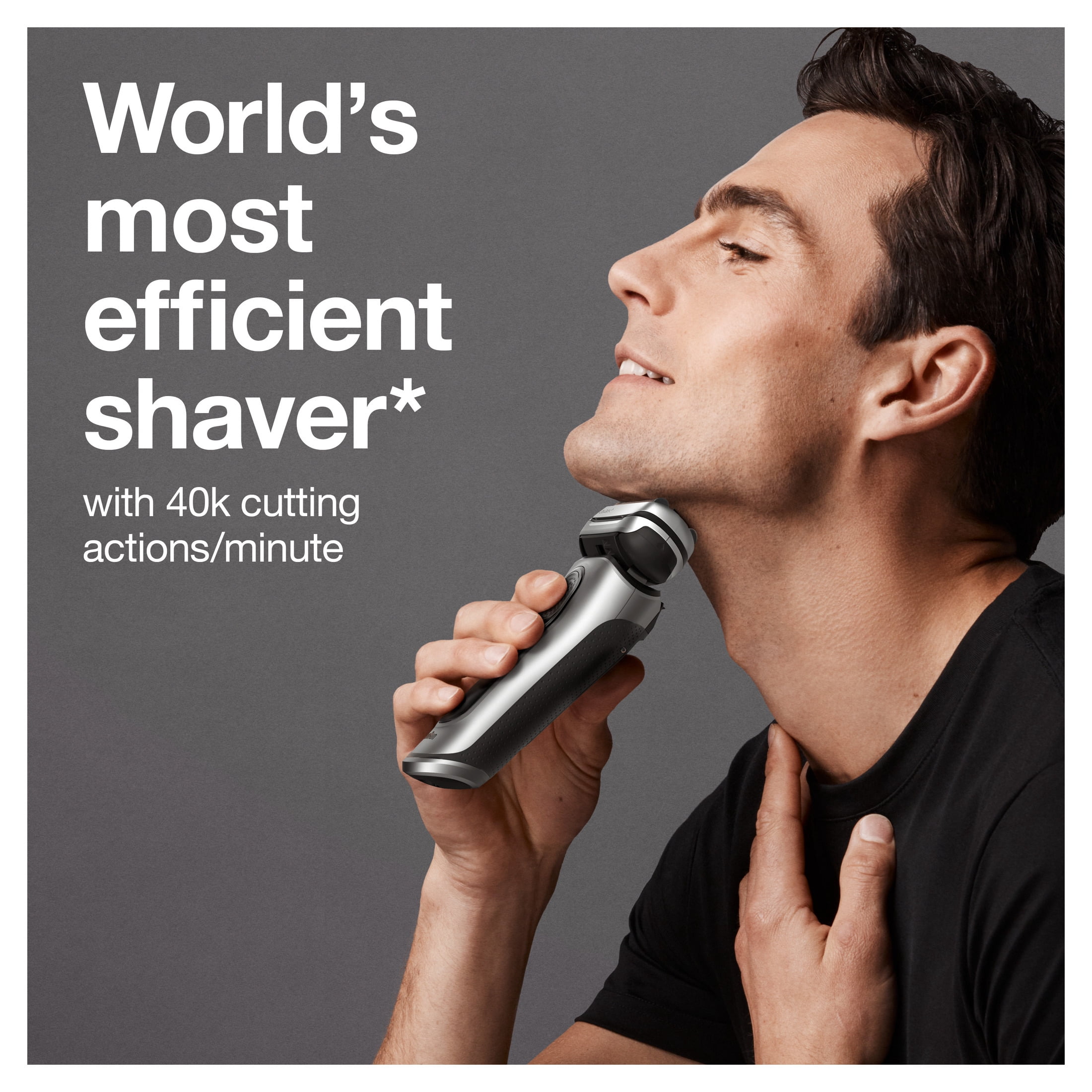 Braun Series 9 9370cc Electric Shaver for Men with Clean and Charge Station (Brown, 1 Count) pipkc