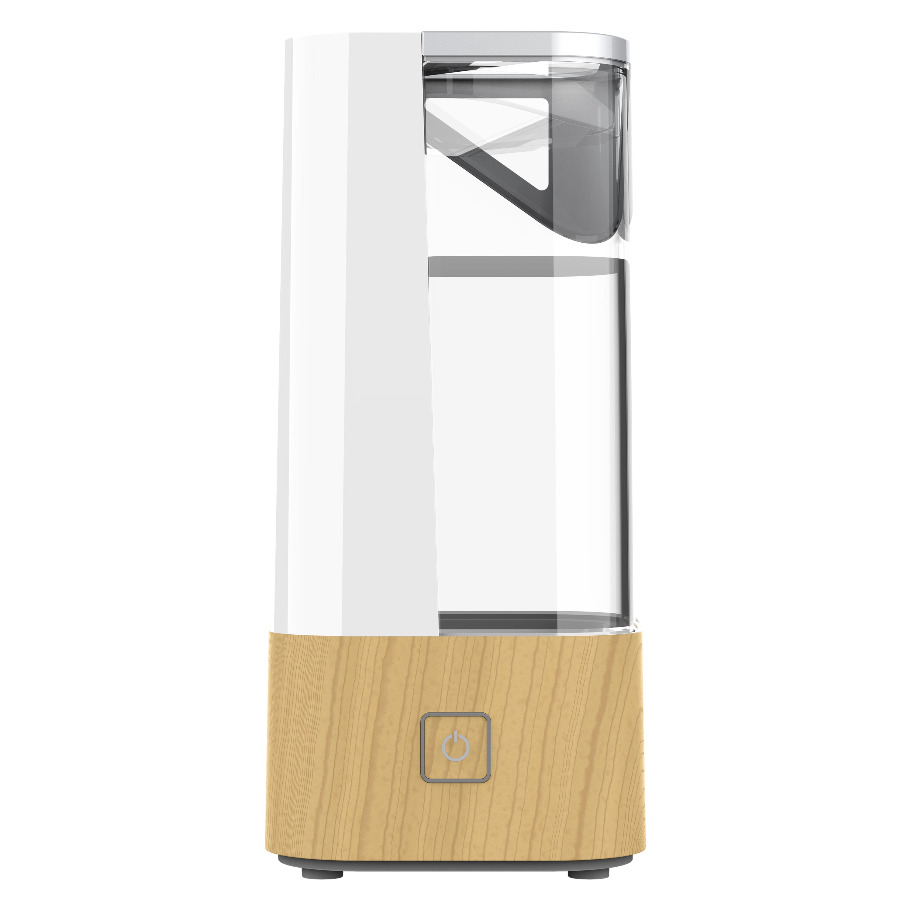 Sharper Image Ultrasonic Cool Mist Humidifier, Whisper-Quiet Room Air Purifier (Light Ash Woodgrain, 1 gal.) r94eo