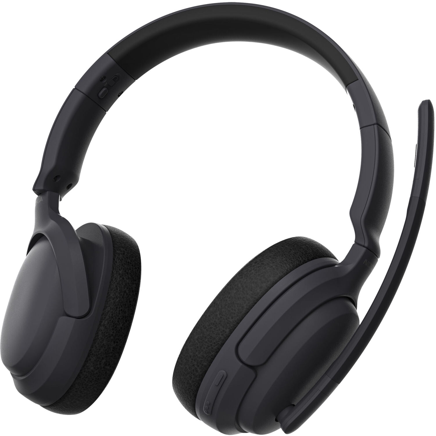 Nokia CB-301BK Comm Band Pro 2-in-1 Wireless Headset, Noise Cancelling Over-Ear (Black) 1cmwl
