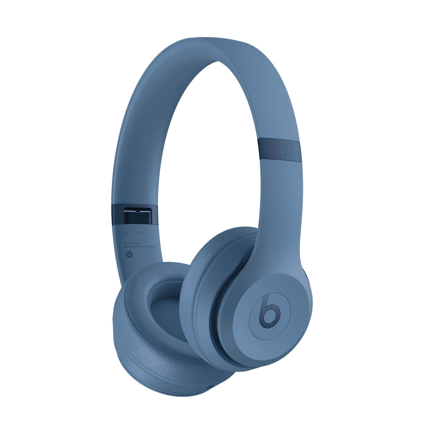 Beats by Dr. Dre Solo 4 Wireless On-Ear Headphones, Personalized Spatial Audio, High-Fidelity Sound (Slate Blue) d2led