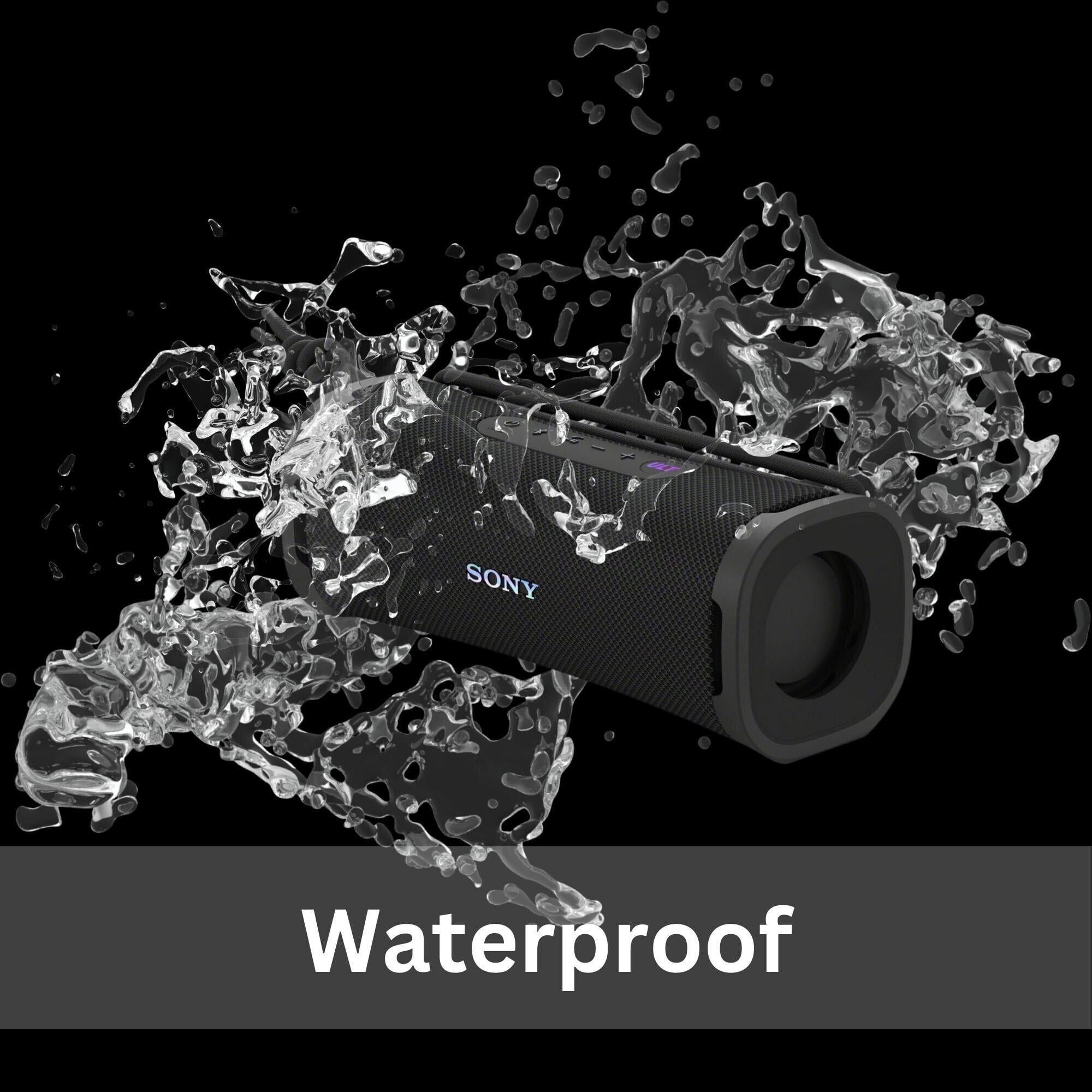 Sony ULT FIELD 1 Portable Bluetooth Wireless Speaker with Echo Canceling Technology (Black, 2-Pack) c1kjf