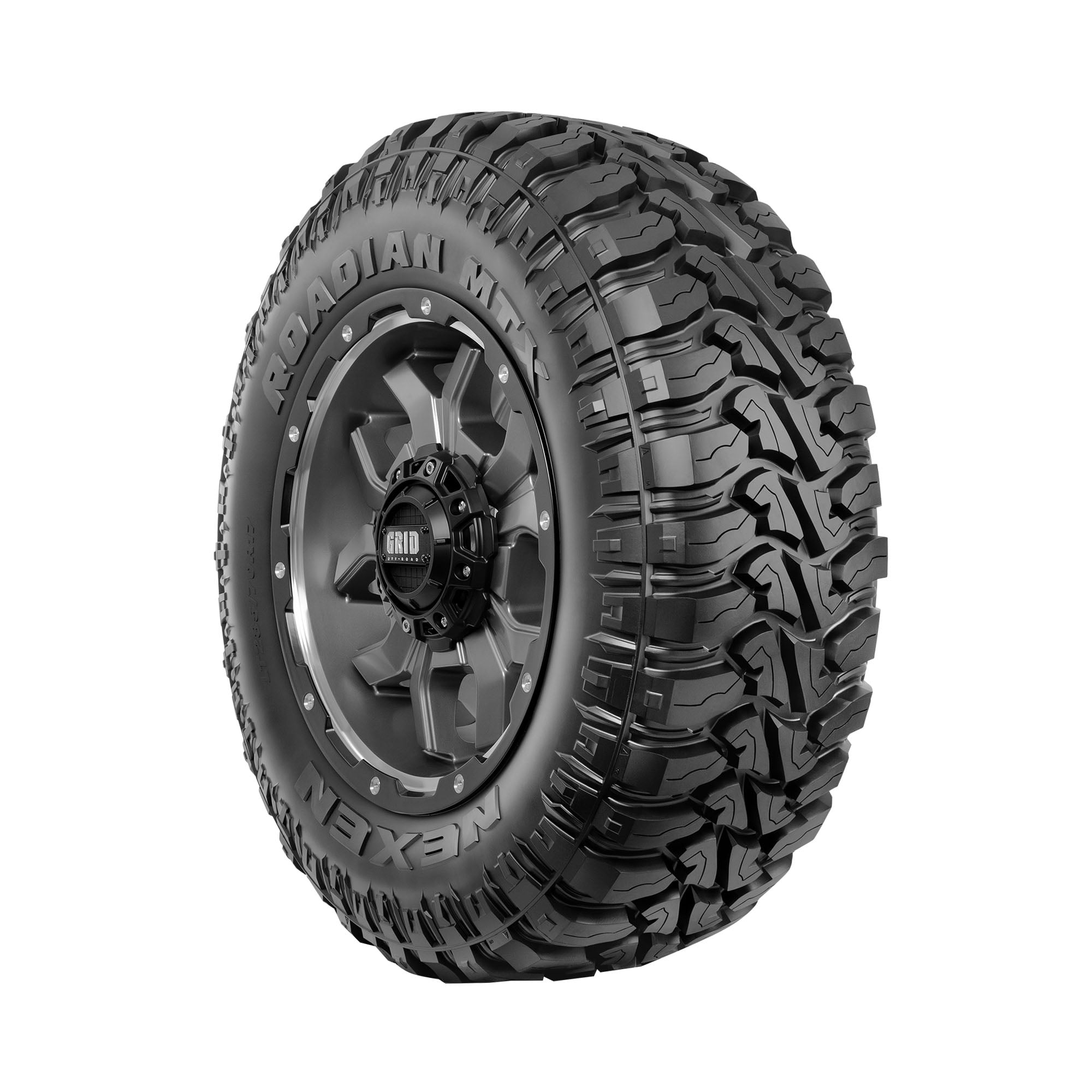 Nexen Roadian MTX RM7 Mud-Terrain Tire (Black, 35X12.50R20) 8zusv
