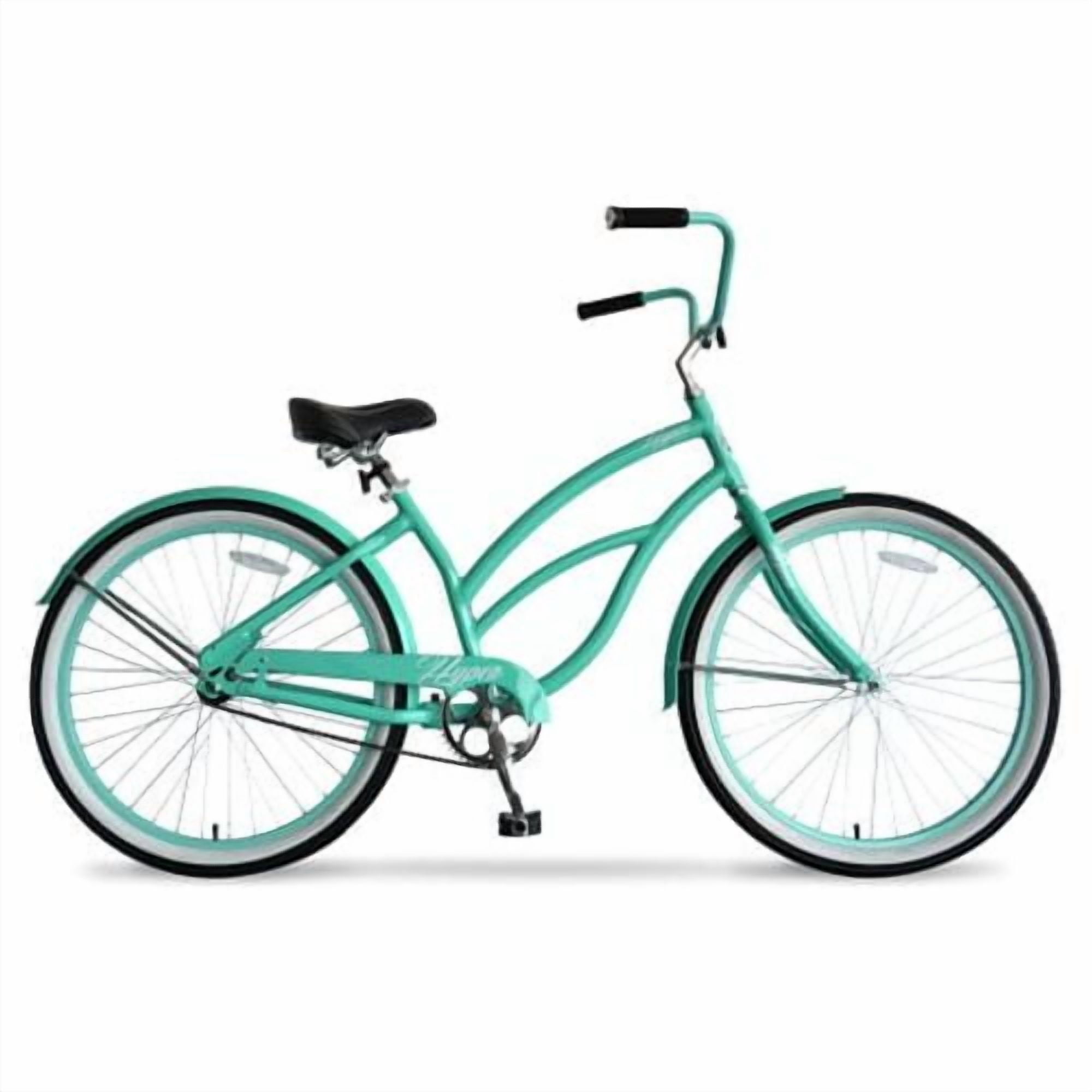 Hyper Bicycles Women's Beach Cruiser Bike (Seafoam, 26 in) copoz