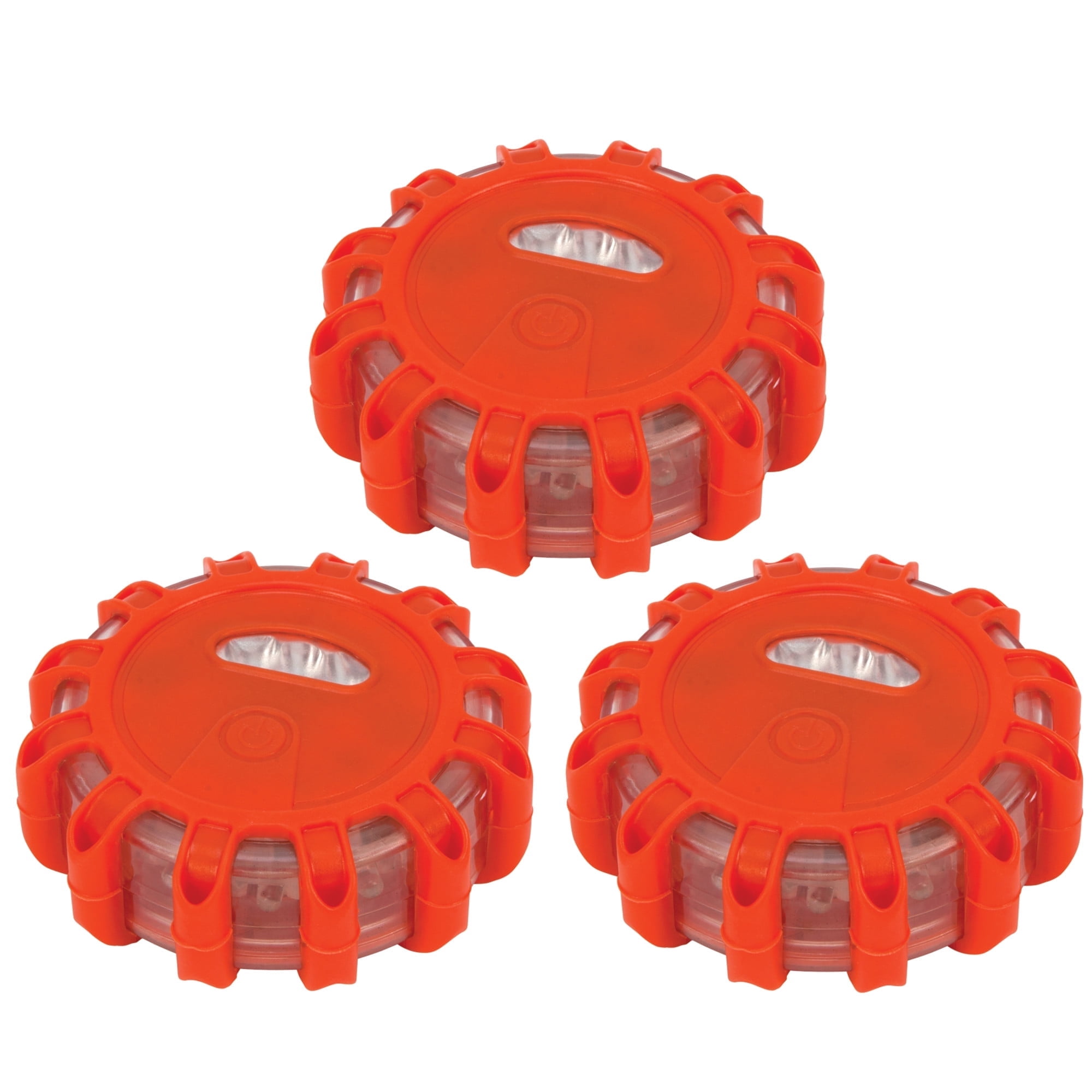 Performance Tool LED Road Flares Emergency Safety Lights (Orange, 3 Pack) 7bmj7
