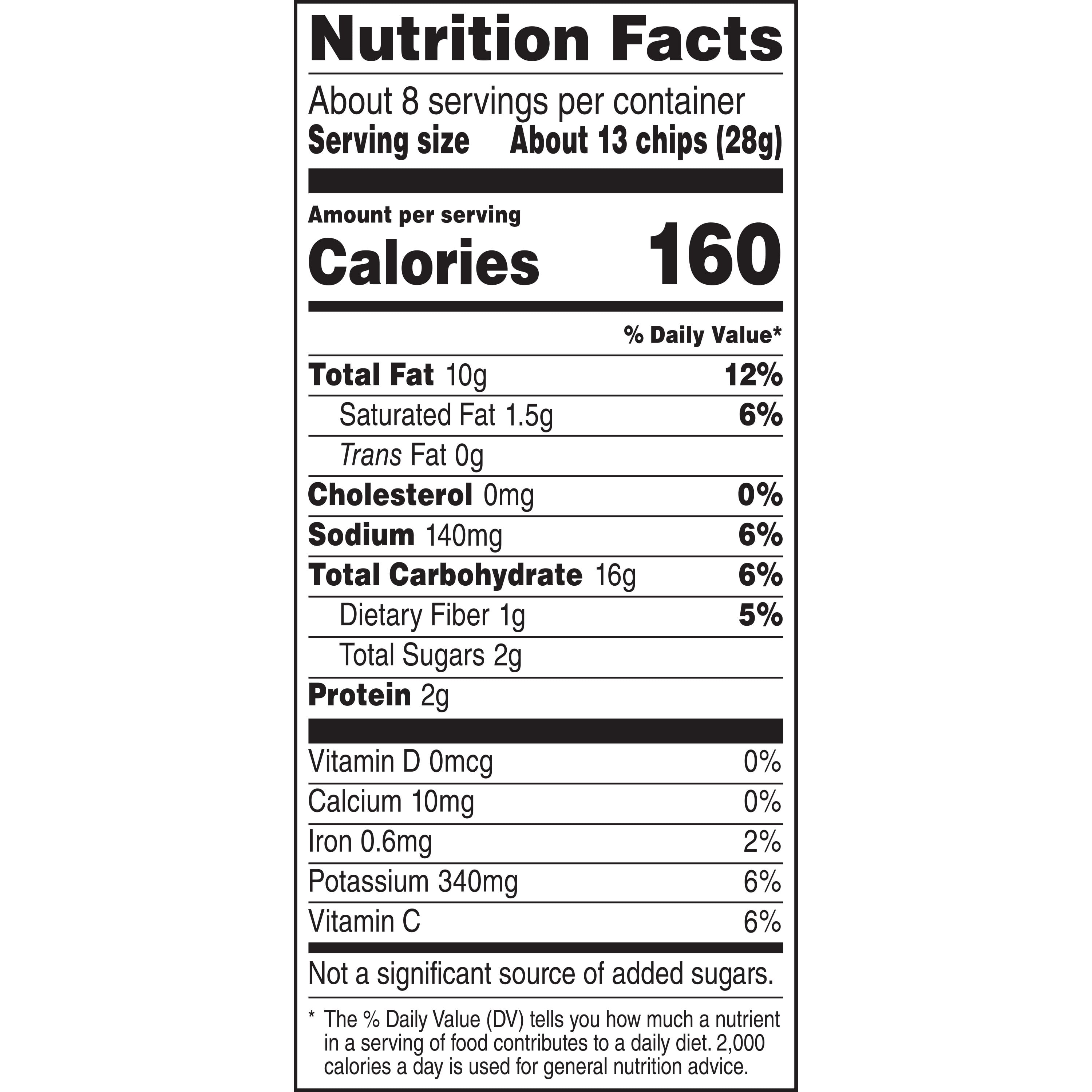 Lay's Wavy Hickory BBQ Flavored Potato Chips (7.5 oz) bt1tl