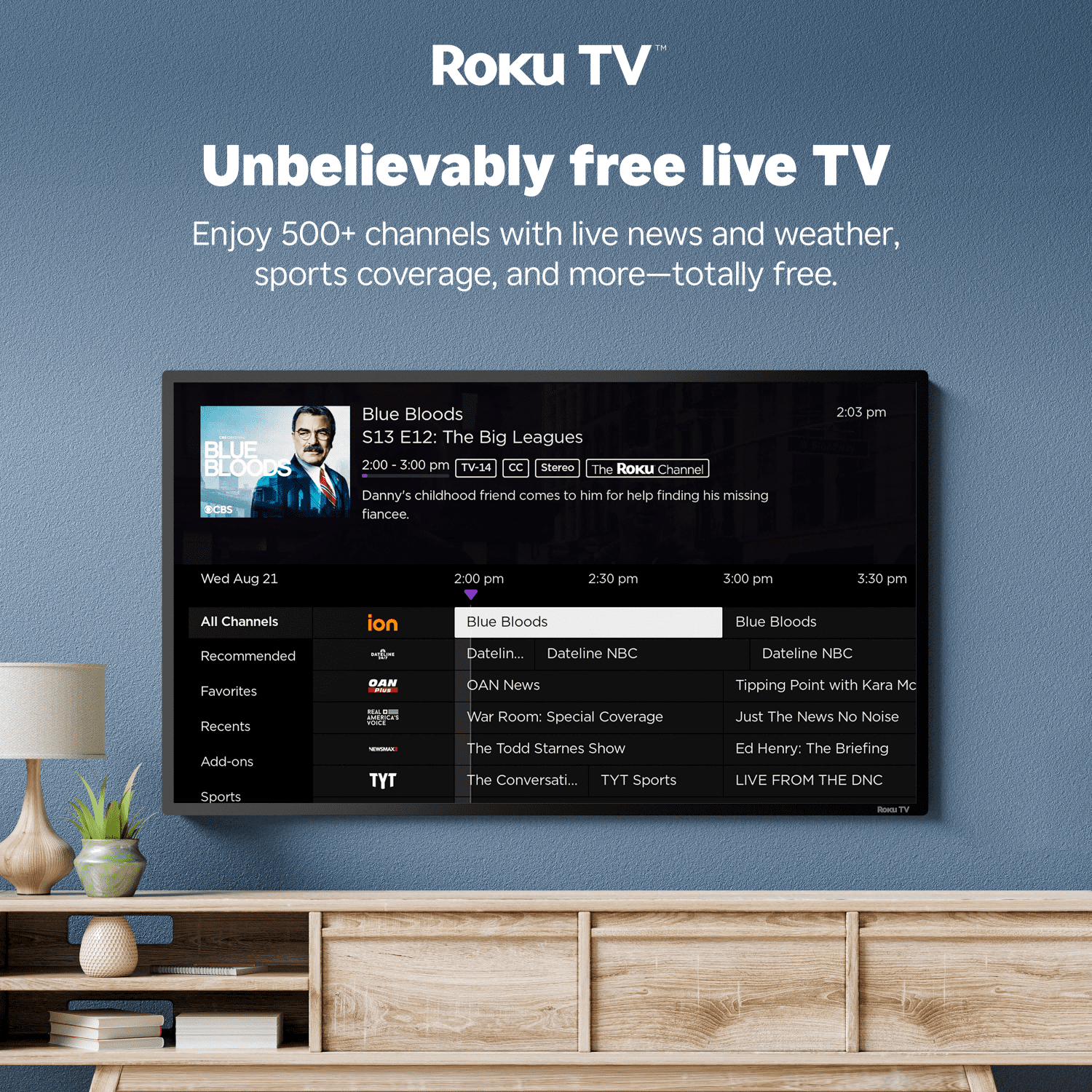 Hisense 40-Inch Class H4 Series FHD Roku Smart TV (1080P Full HD, LED Display, Motion Rate 120, Smart Streaming) vvayo