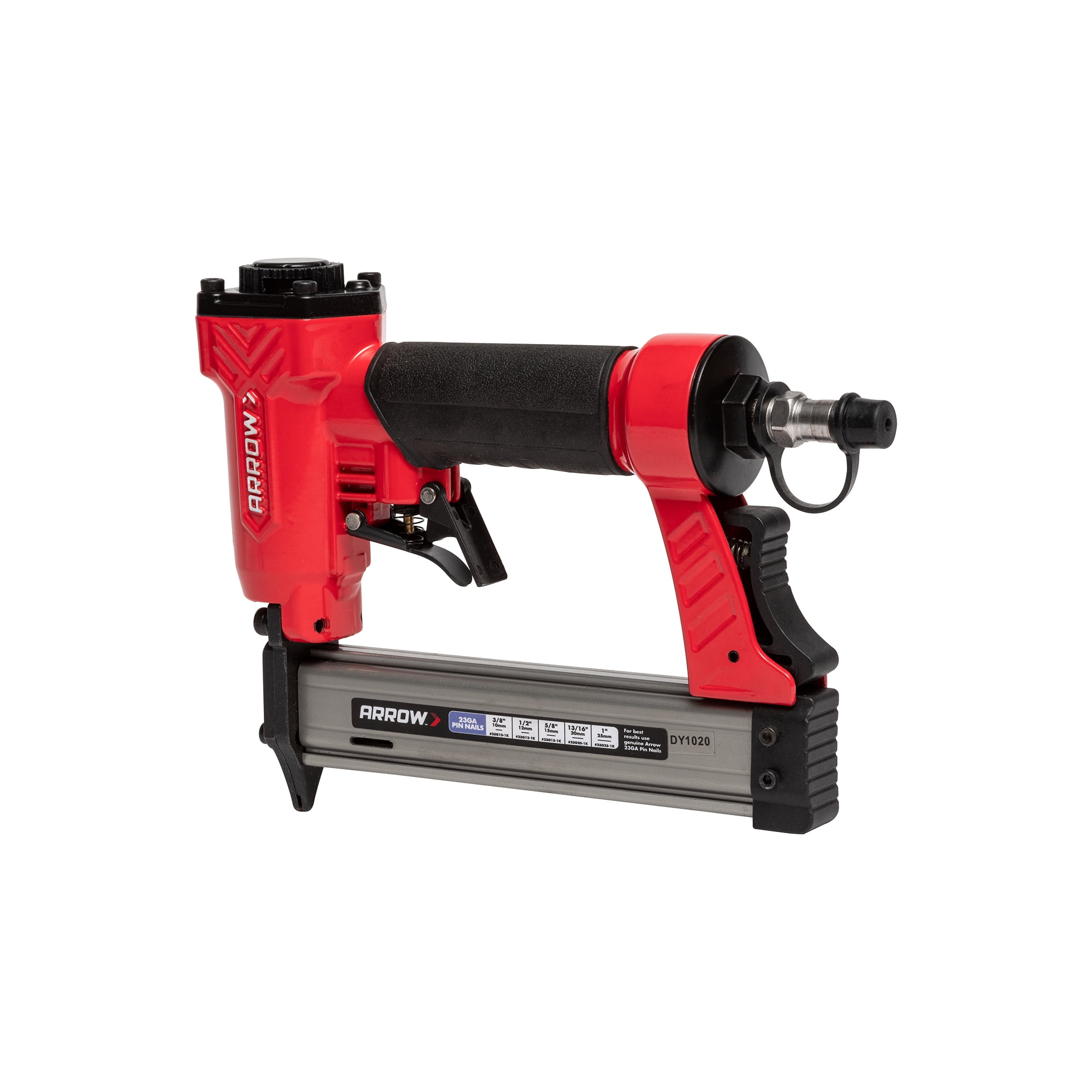 Arrow PT23G Pneumatic Pin Nailer (Red, 23 Gauge) 3mmvz