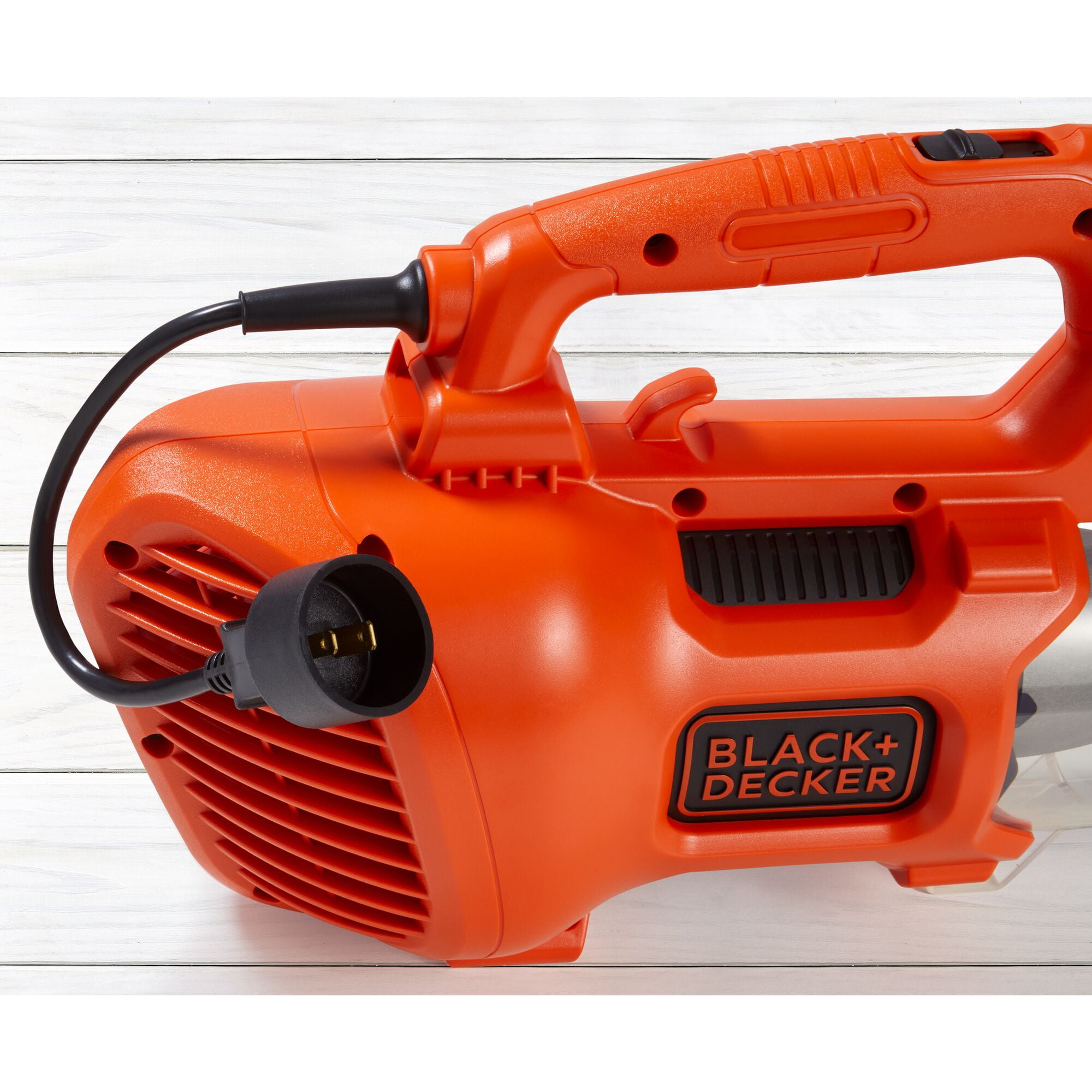 BLACK+DECKER Electric Axial Leaf Blower, 9 Amp High-Performance Yard Cleanup Tool (Black, 140 MPH) 9y9y4