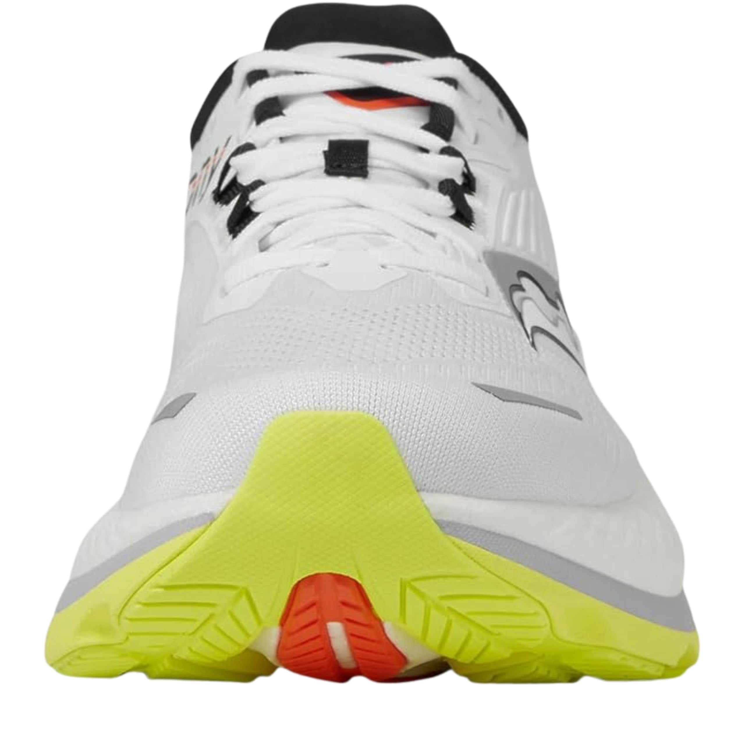 Saucony Hurricane 24 Men's Running Shoes Cushioning Stability Performance (White/Black, 11.5 US) 7pufw