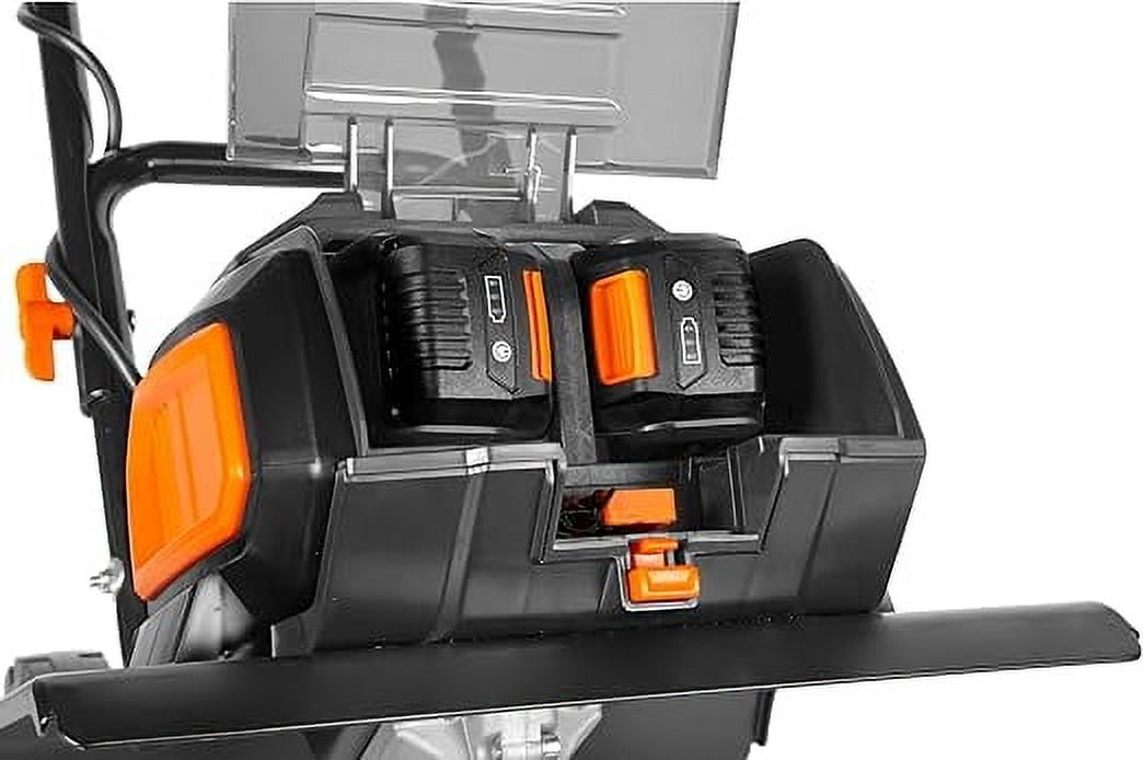 WEN 20V Max Cordless Electric Tiller (14-Inch, Brushless Motor, Includes 2 Batteries) 88mjm