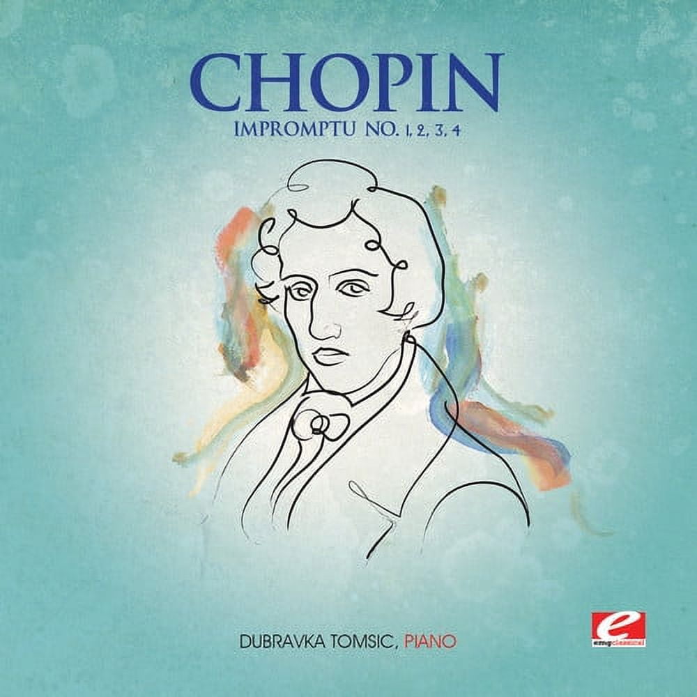 Chopin Impromptu 1-4 Classical Music Audio CD (Standard Edition) 7zy62