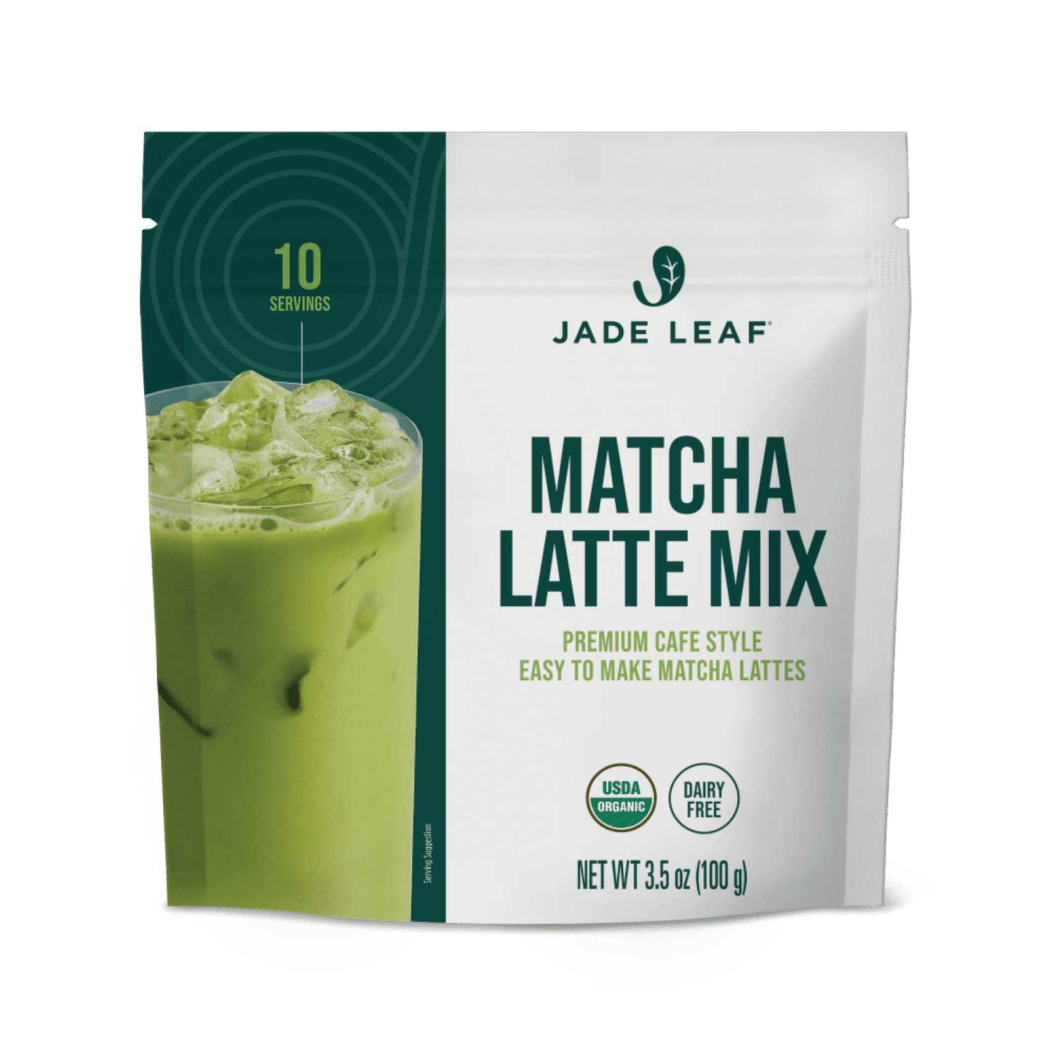 Jade Leaf Matcha Organic Latte Mix Powdered Tea (3.5 oz) gd5pe