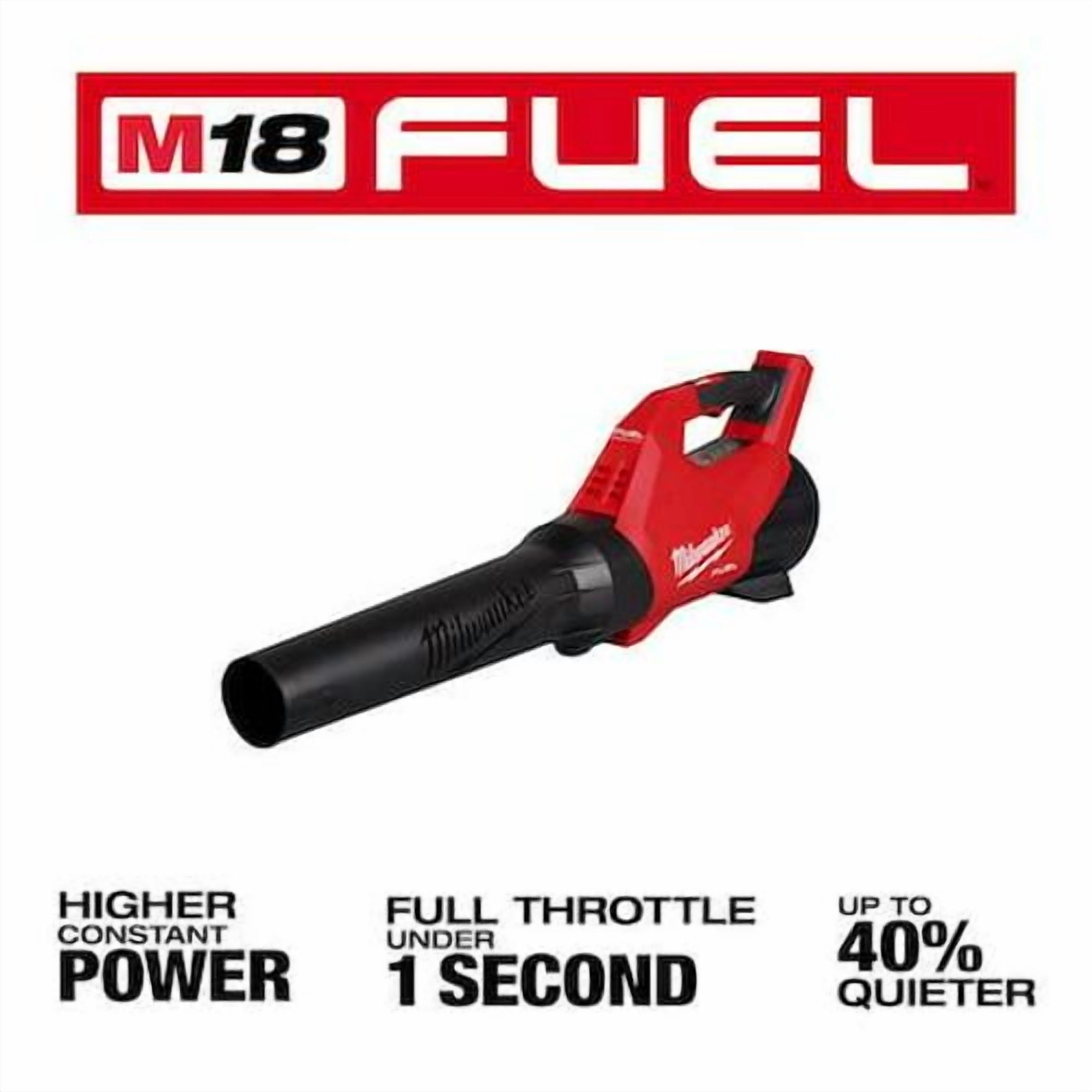 Milwaukee M18 Cordless Handheld Leaf Blower, High-Performance Airflow, Bare Tool (500 cfm) 8kt5k
