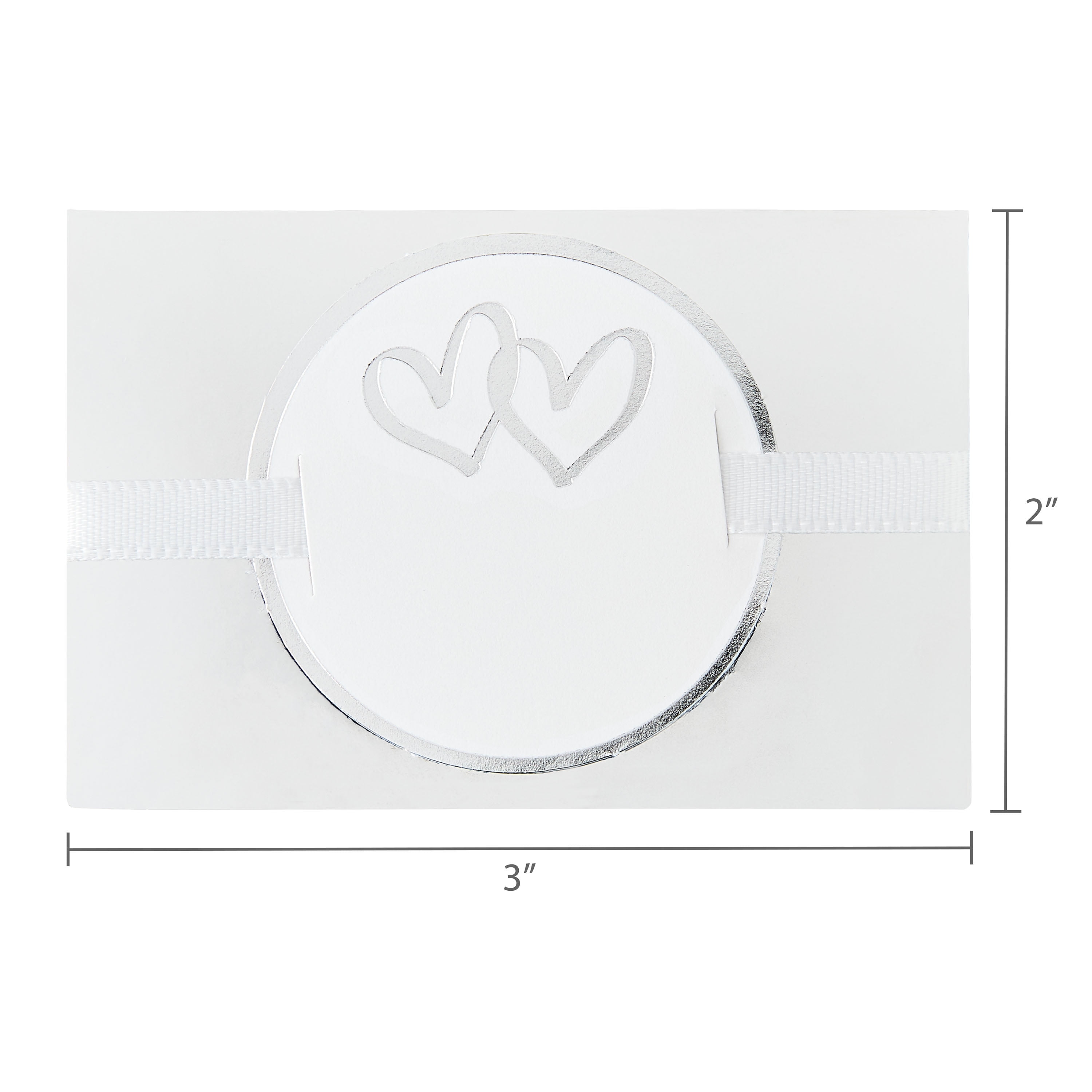 Way To Celebrate Wedding Favor Boxes (Silver, 50 Count, 3 in x 2 in x 1.5 in) jivn4