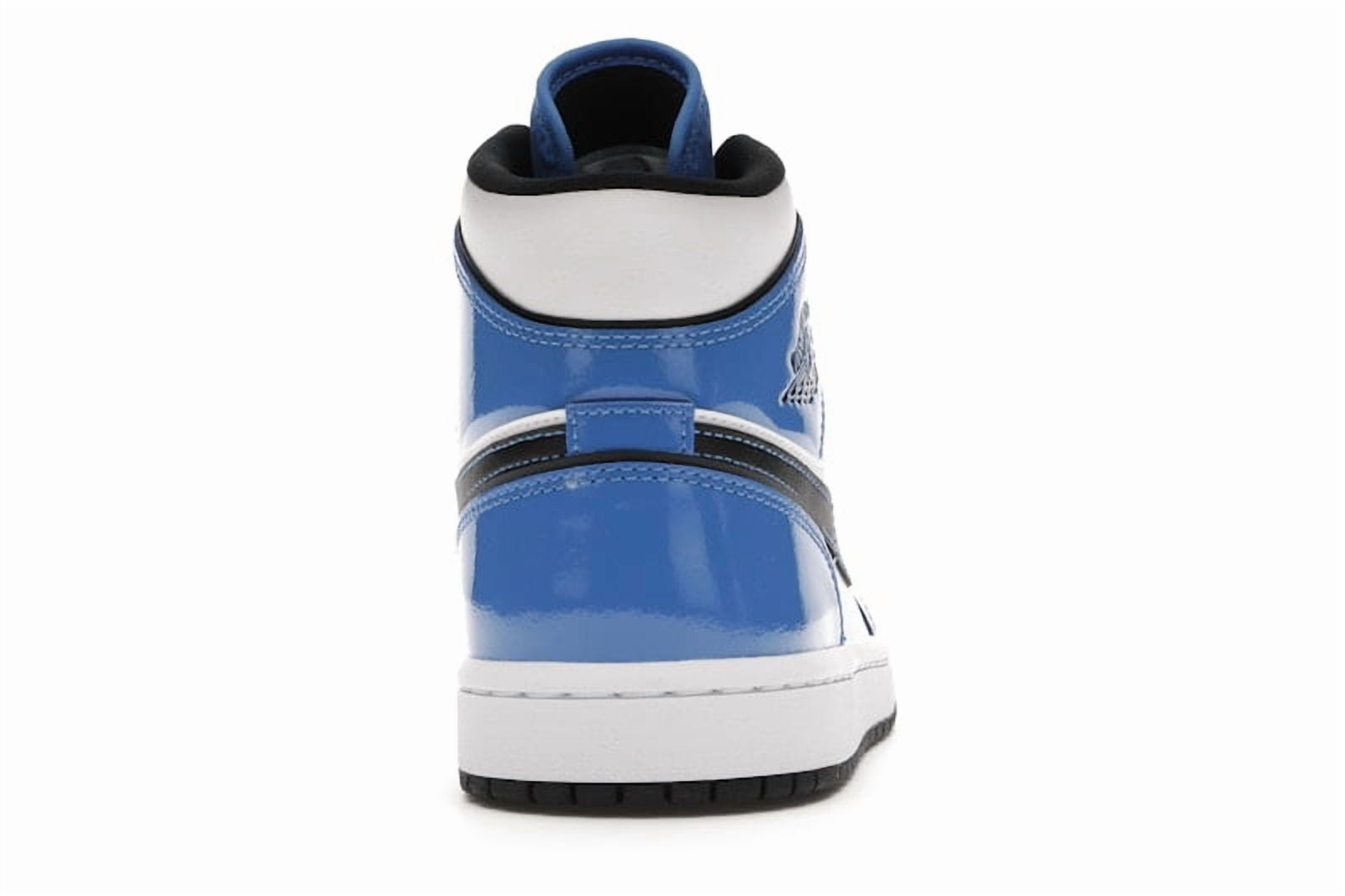 Jordan Men's 1 Mid Basketball Shoes Signal Blue (Blue, 8 US) cknqd