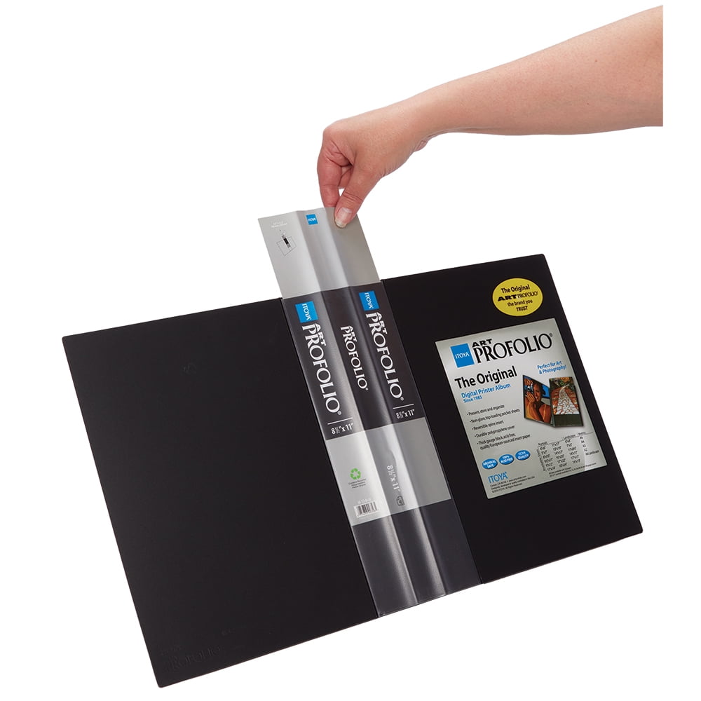 Itoya Original Art ProFolio Presentation Book (White, 8.5 in x 11 in, 48-Page) ypgjb